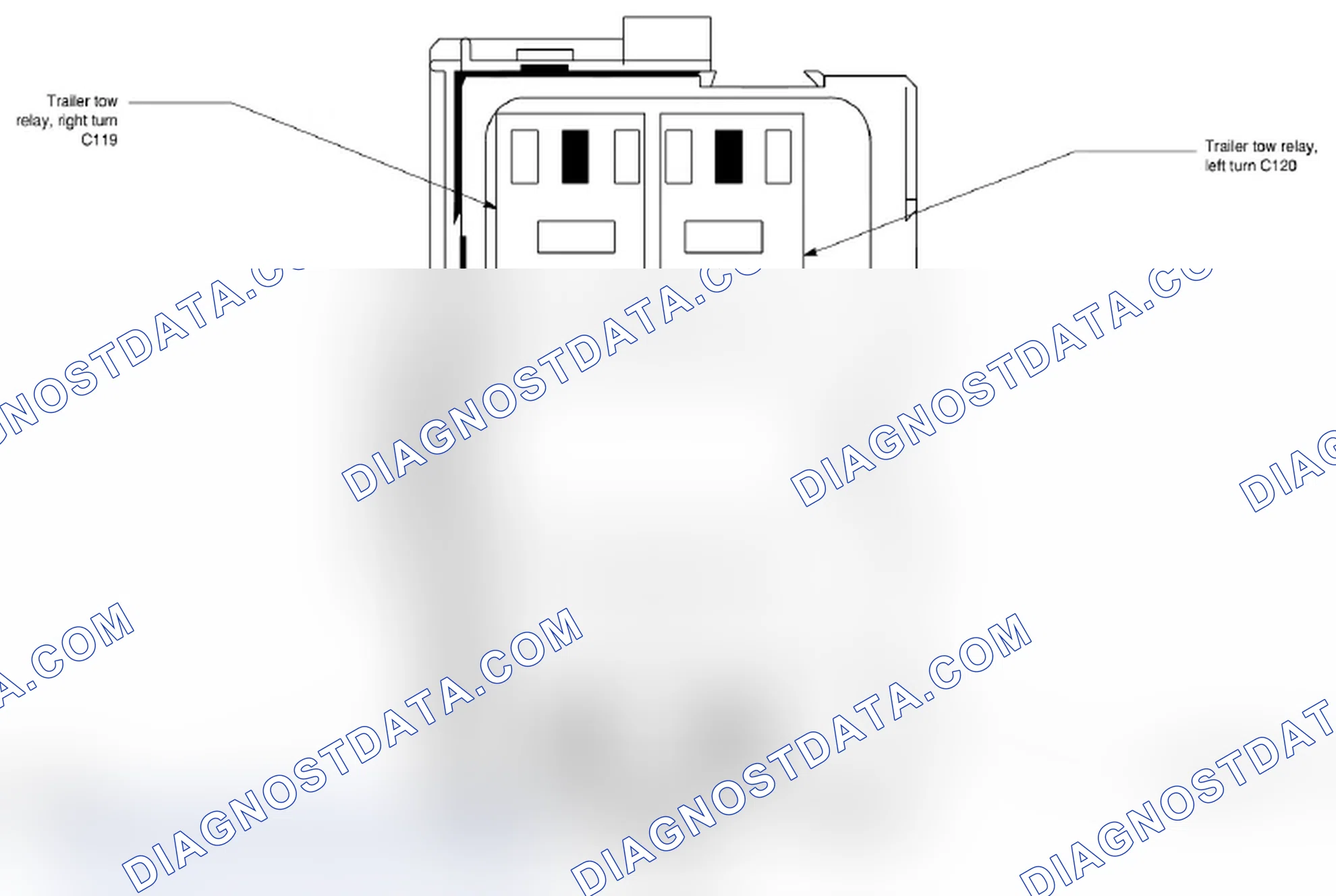 Scheme 307: Auxiliary Relay Box 1 Components
