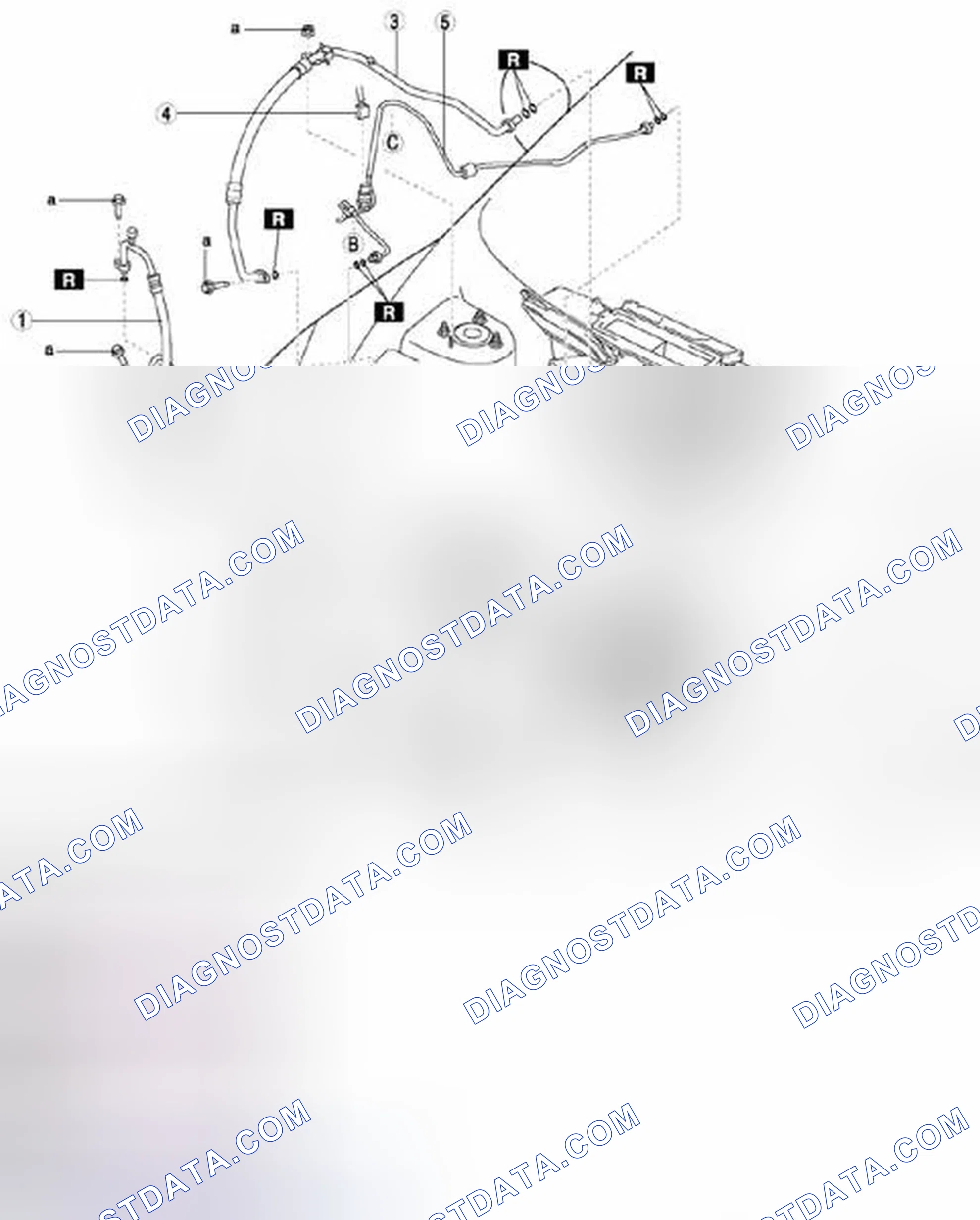 Scheme 23: Identifying Refrigerant Line Components Removal Order