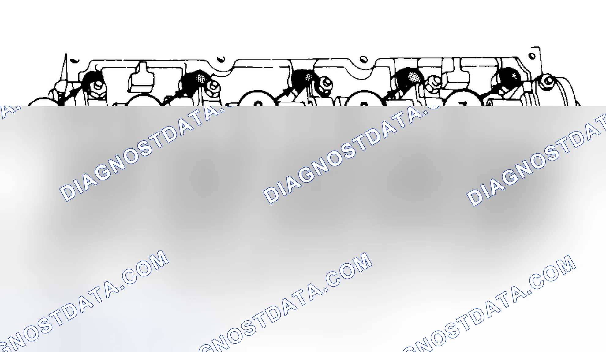 Scheme 7: Typical Cylinder Head Tightening or Loosening Sequence