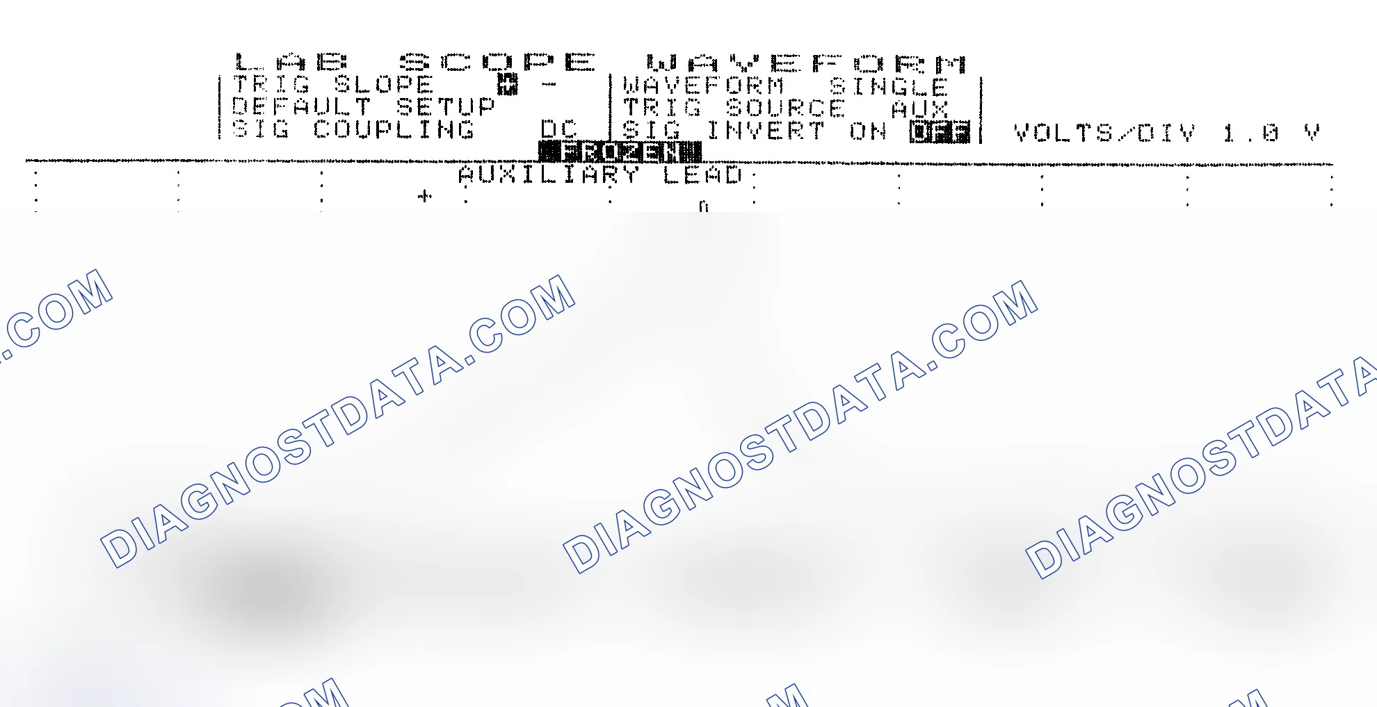 Scheme 19: Single Injector w/Excessive Current Flow - Current Pattern