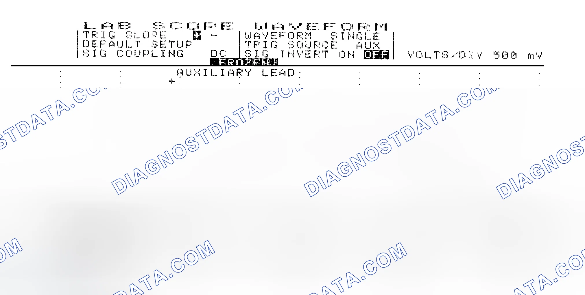 Scheme 14: Single Injector w/Excessive Current Flow - Current Pattern