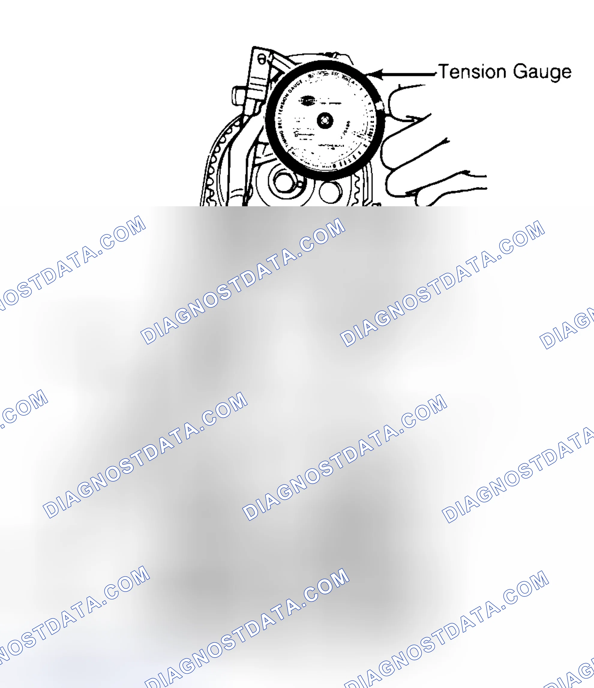 Scheme 3: Adjusting Typical Timing Belt Tension