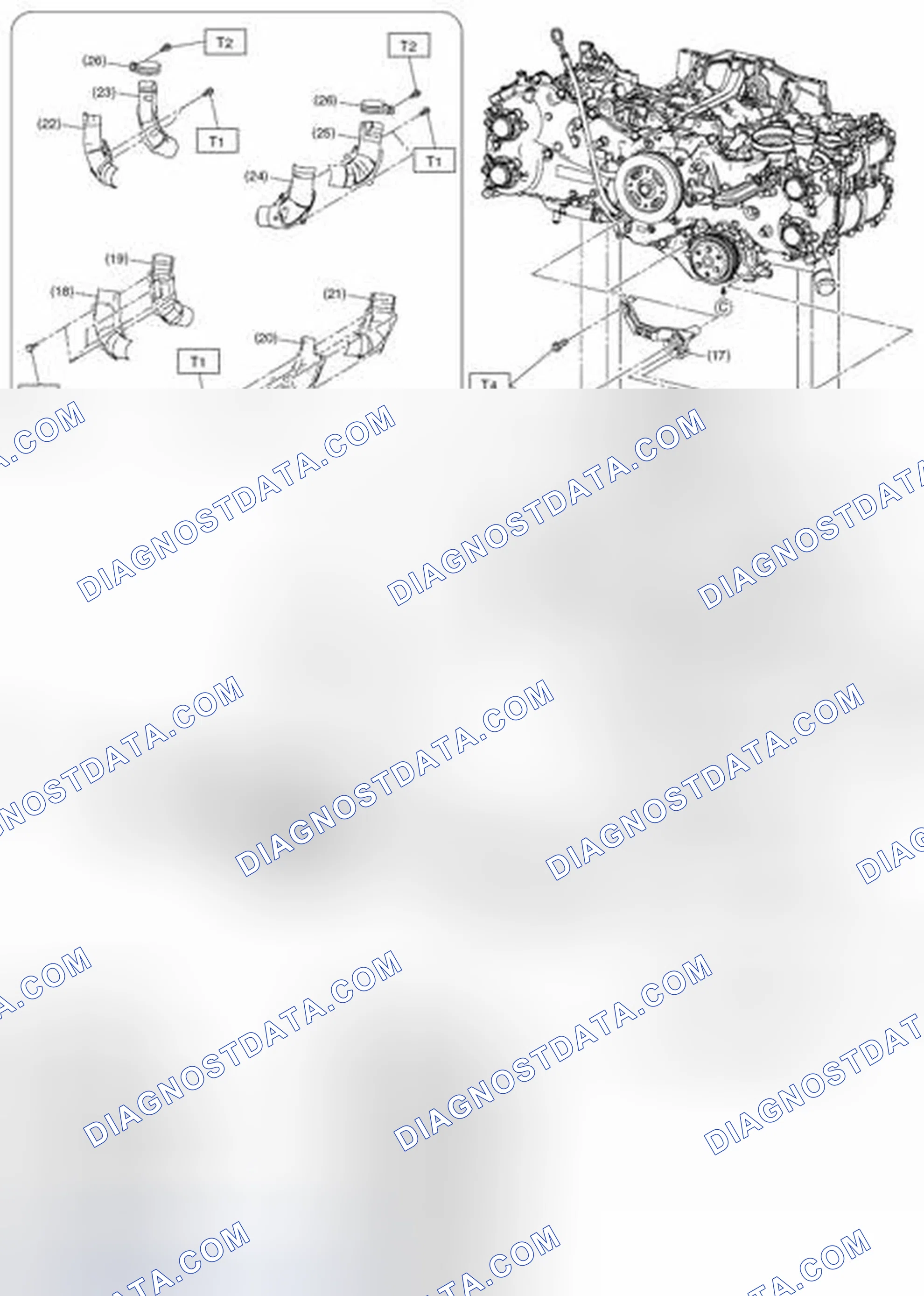 Scheme 18: FRONT EXHAUST PIPE