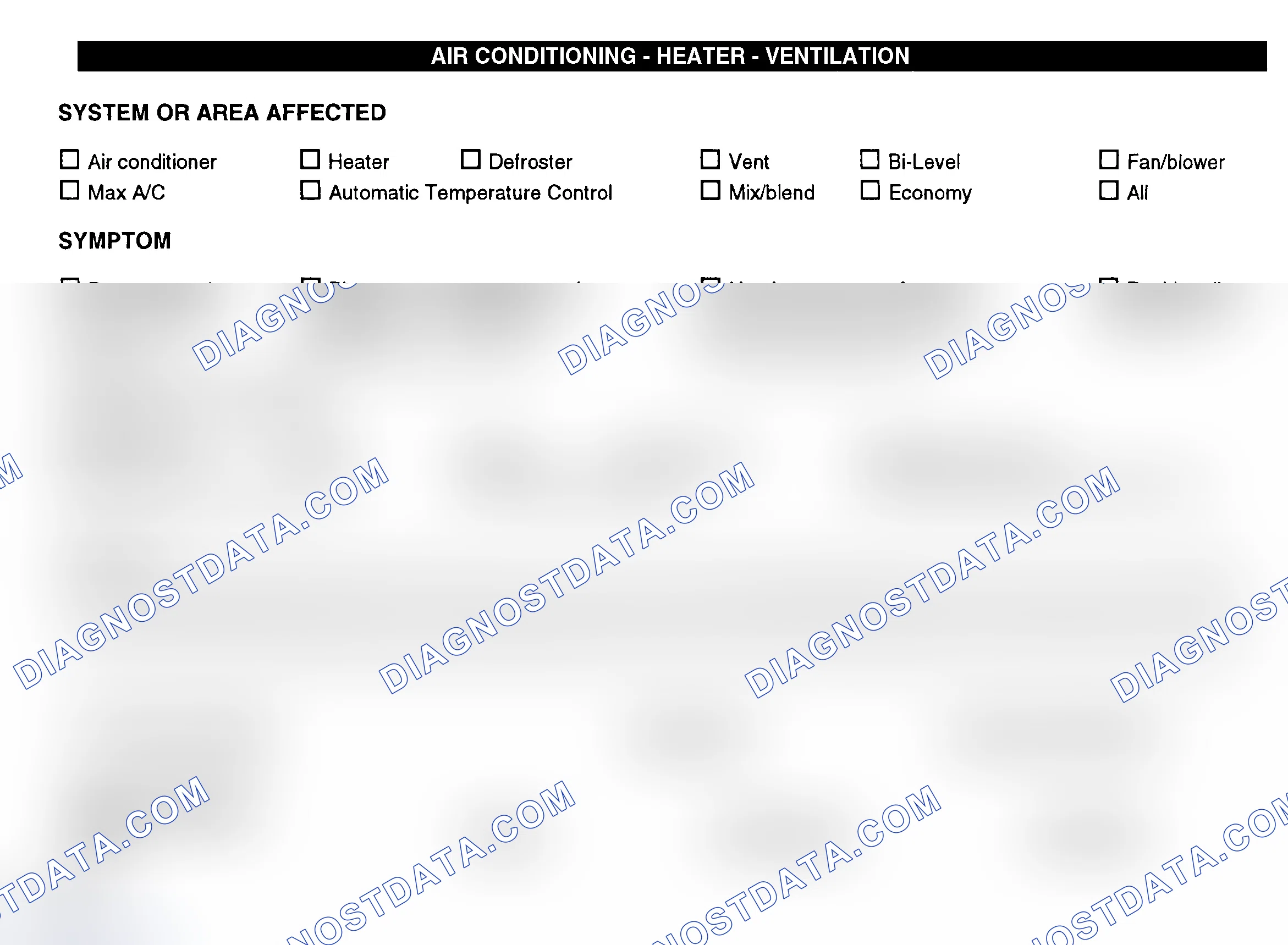 Scheme 8: Air Conditioning, Heater & Ventilation