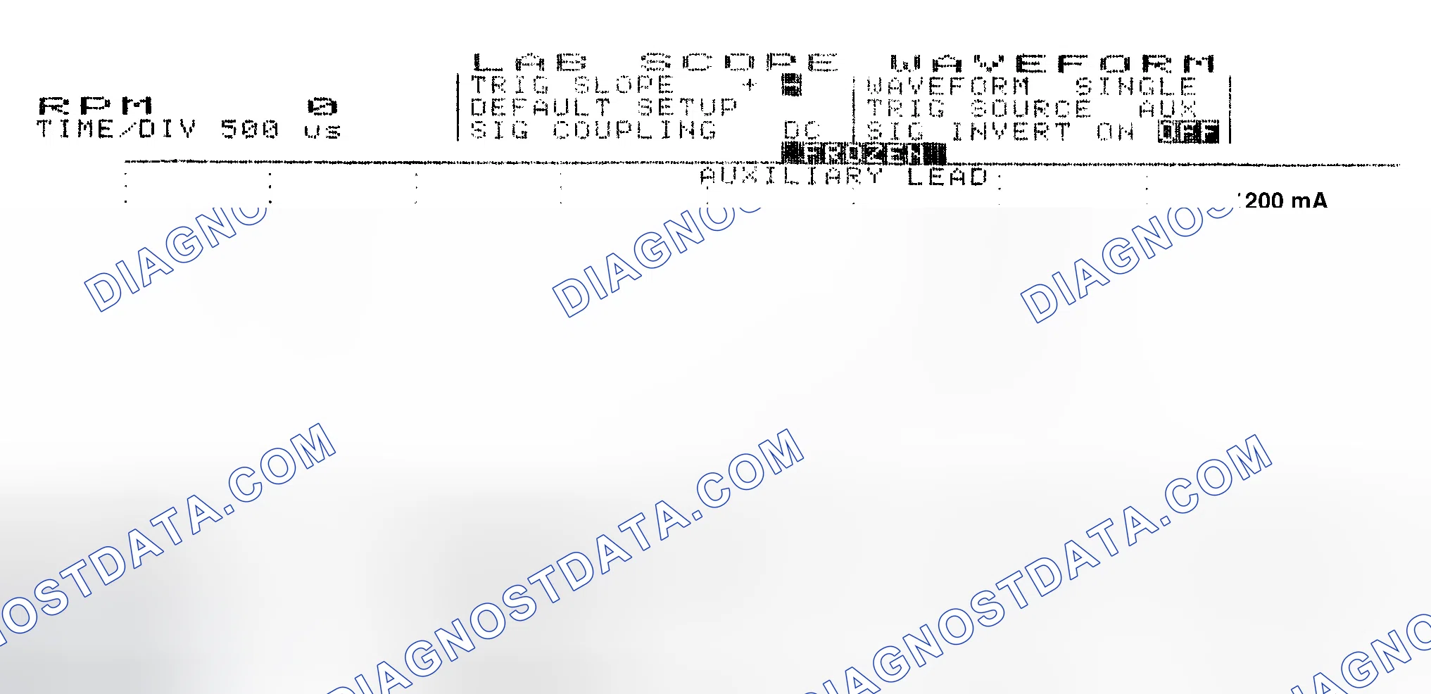 Scheme 17: Single Injector w/Normal Current Flow - Current Pattern