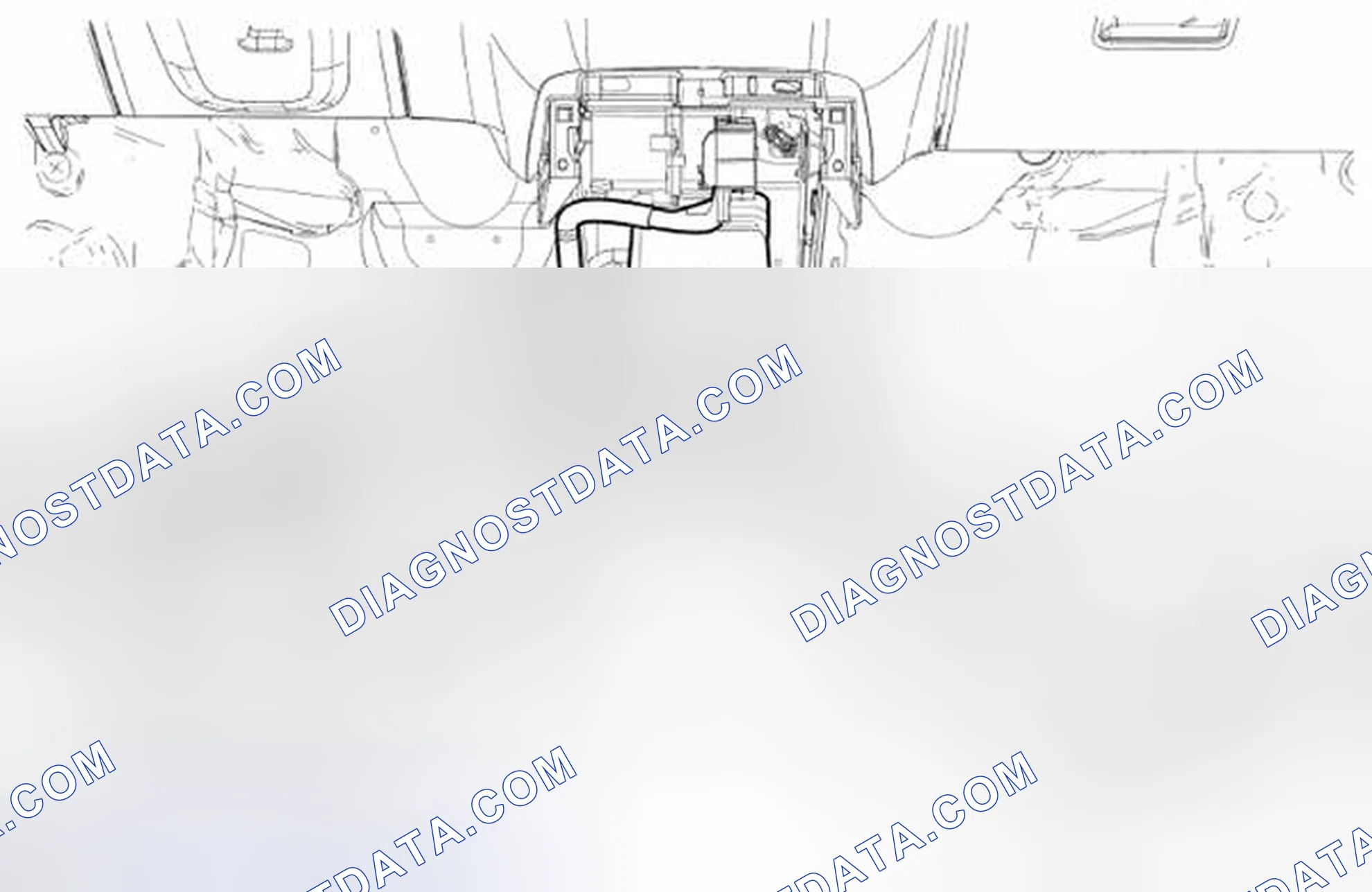 Scheme 201: Footwell Duct - Rear