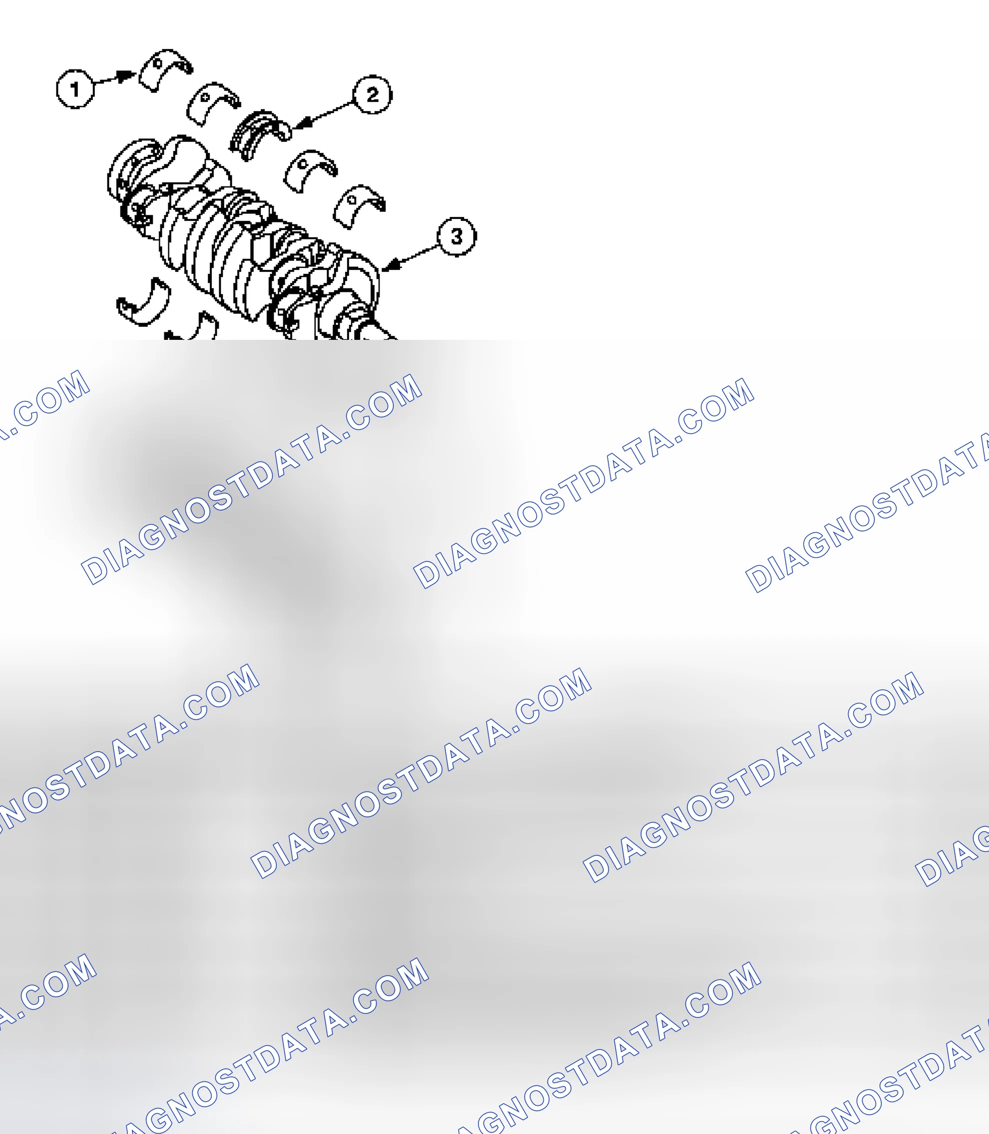 Scheme 525: Crankshaft Bearings