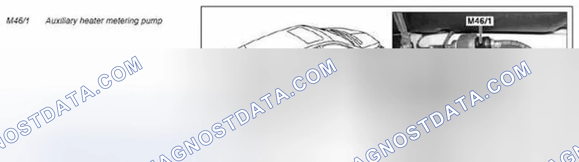 Scheme 201: STH fuel metering pump component description - GF83.70-P-4203GZ