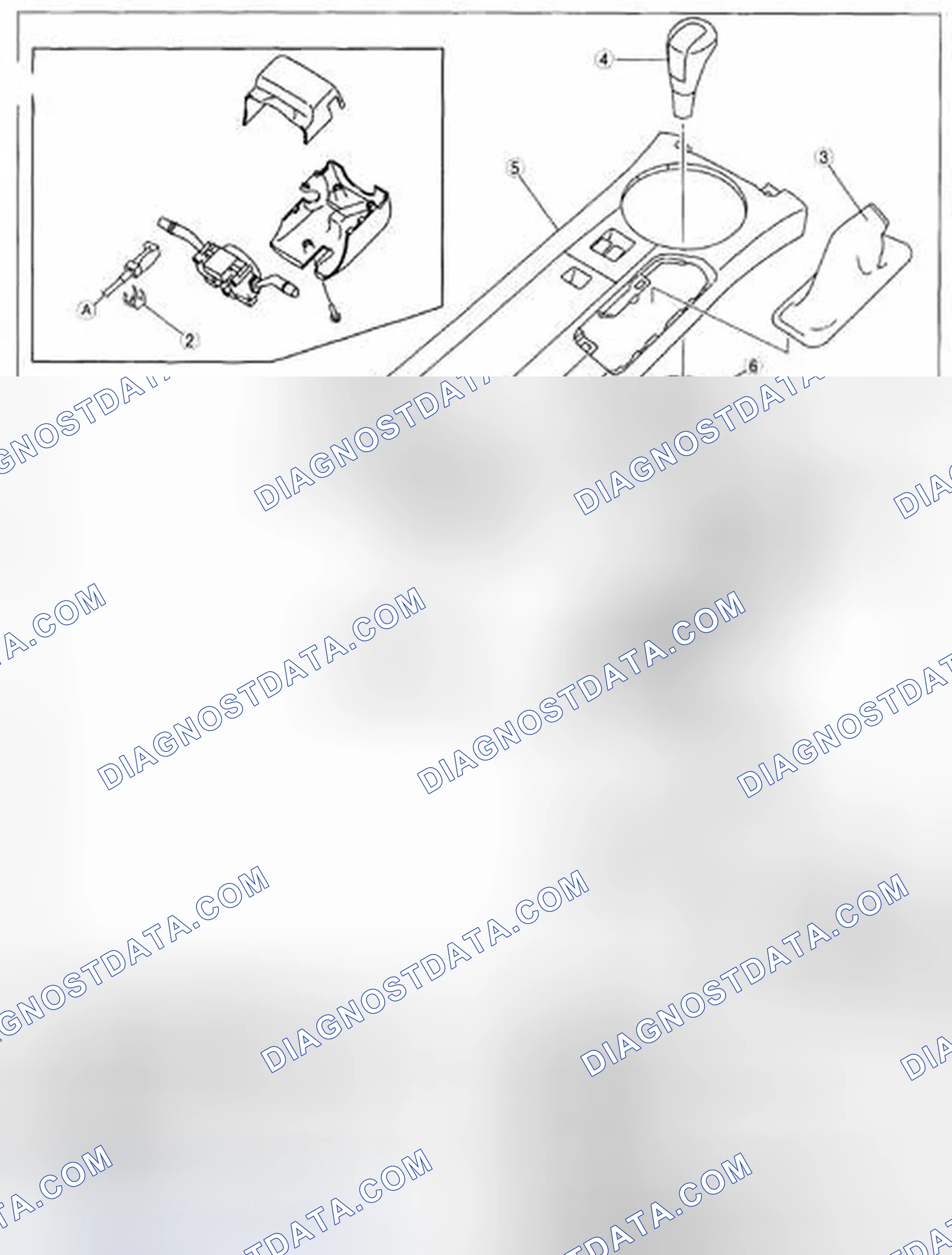 Scheme 385: SELECTOR LEVER REMOVAL/INSTALLATION