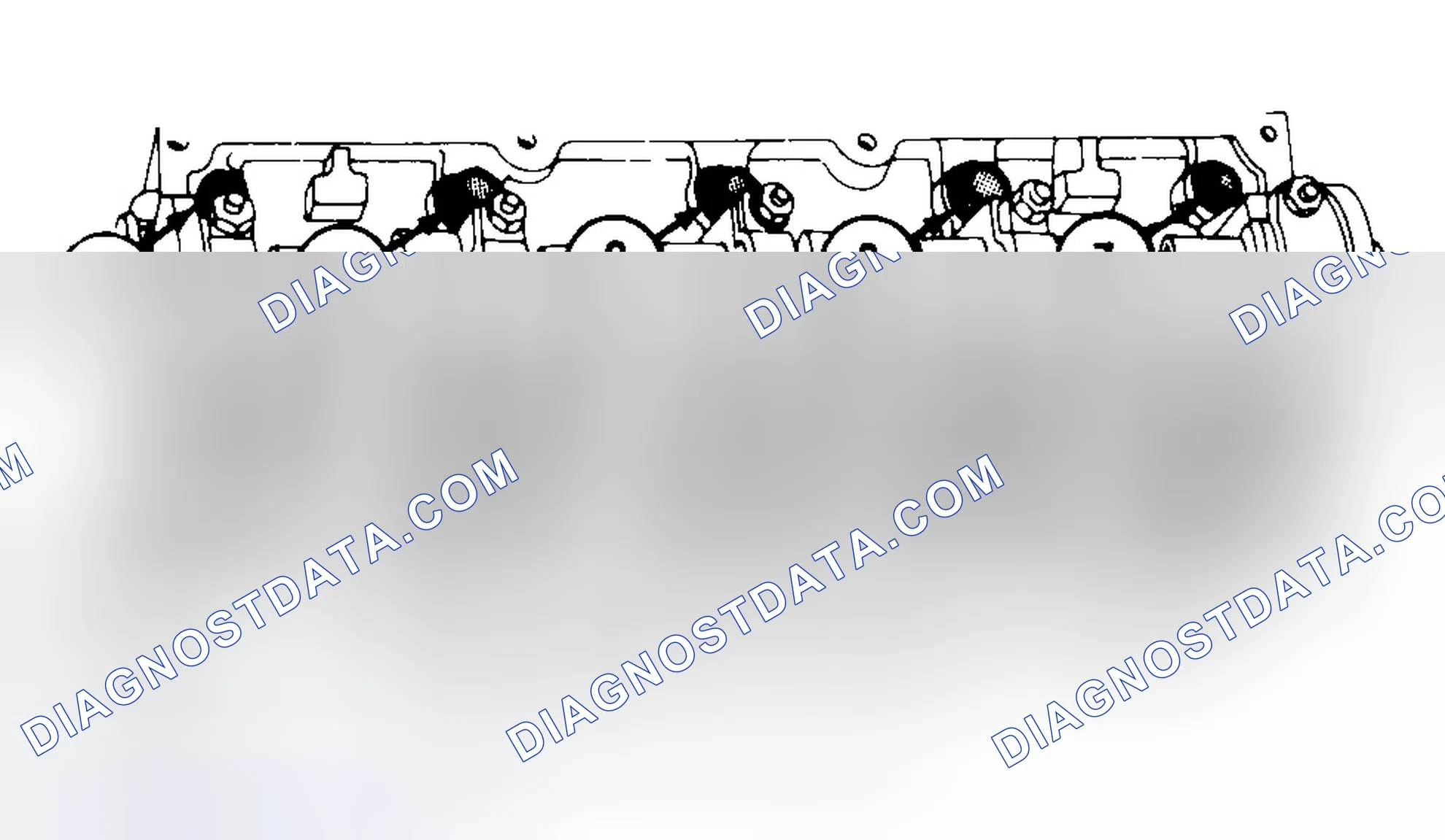 Scheme 7: Typical Cylinder Head Tightening or Loosening Sequence
