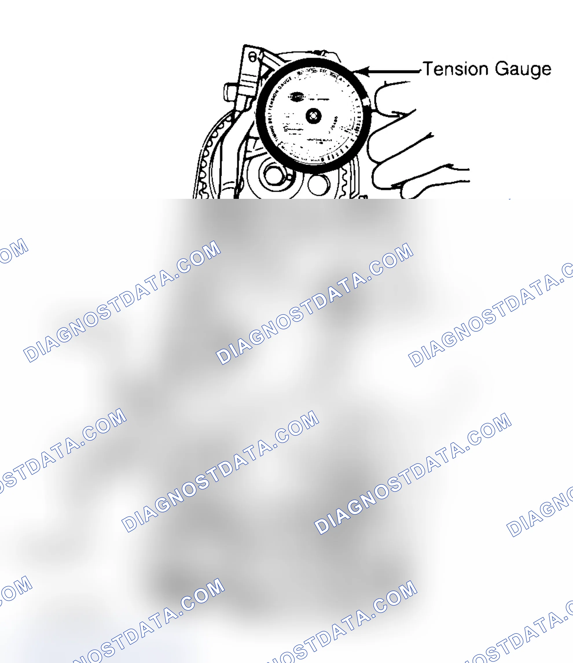 Scheme 3: Adjusting Typical Timing Belt Tension