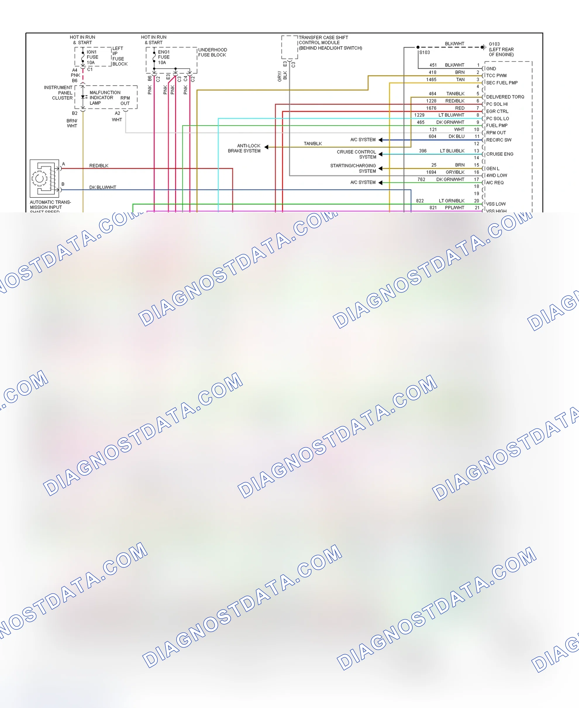 Scheme 55: PCM Wiring Diagram (Escalade, Escalade EXT, Sierra, Silverado, Suburban & Yukon XL - 6.0L Gasoline - With Isolated Ground HO2S - 5 Of 5)
