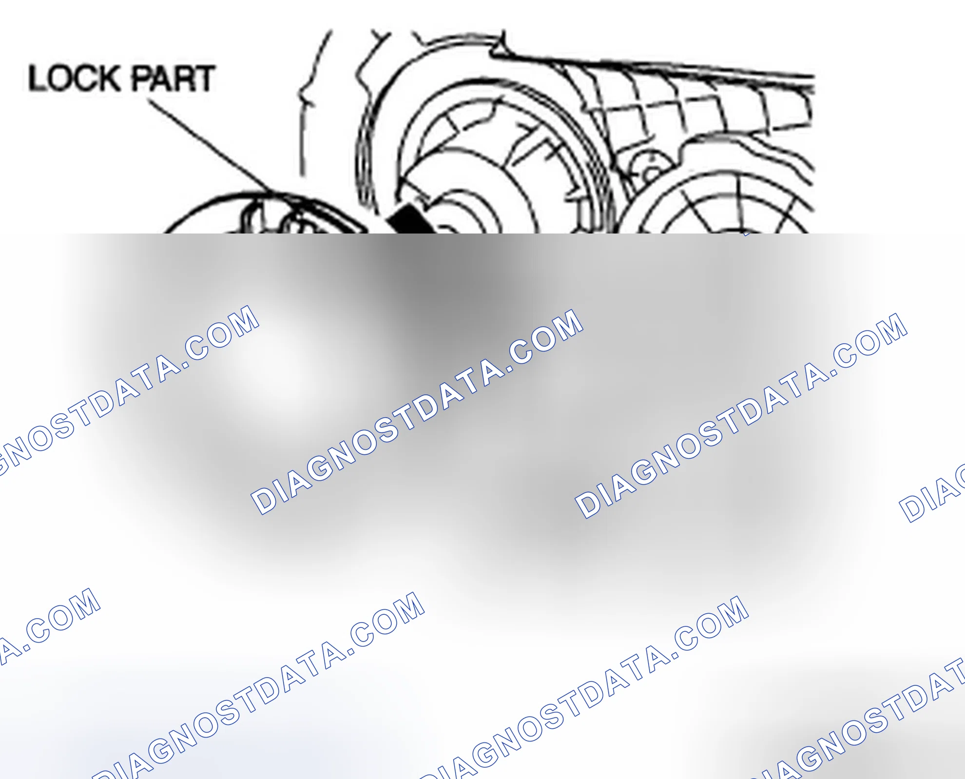 Scheme 59: Front Blower Motor Cover Removal Note