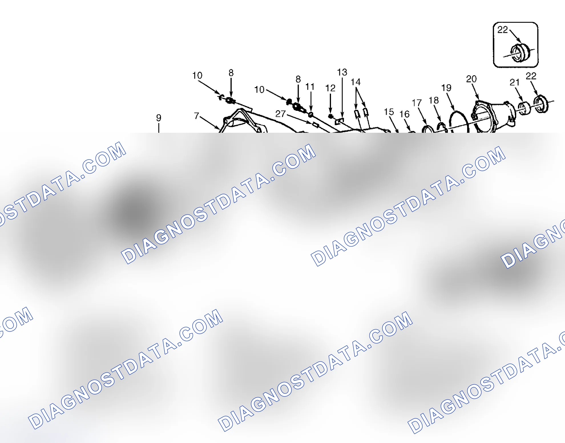 Scheme 58: CASE EXTENSION & SPEED SENSORS