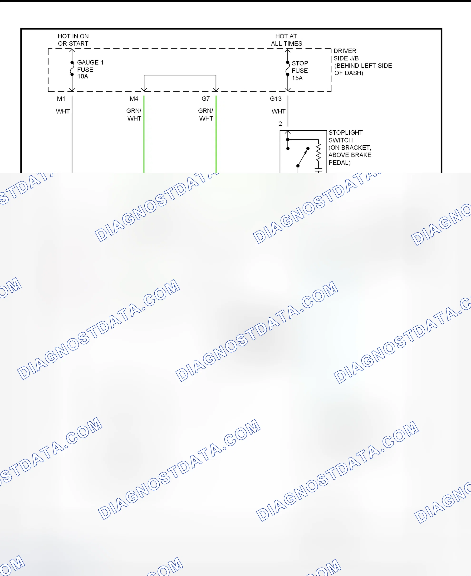 Scheme 318: Shift Interlock System Wiring Diagram (2002 - Toyota Camry)