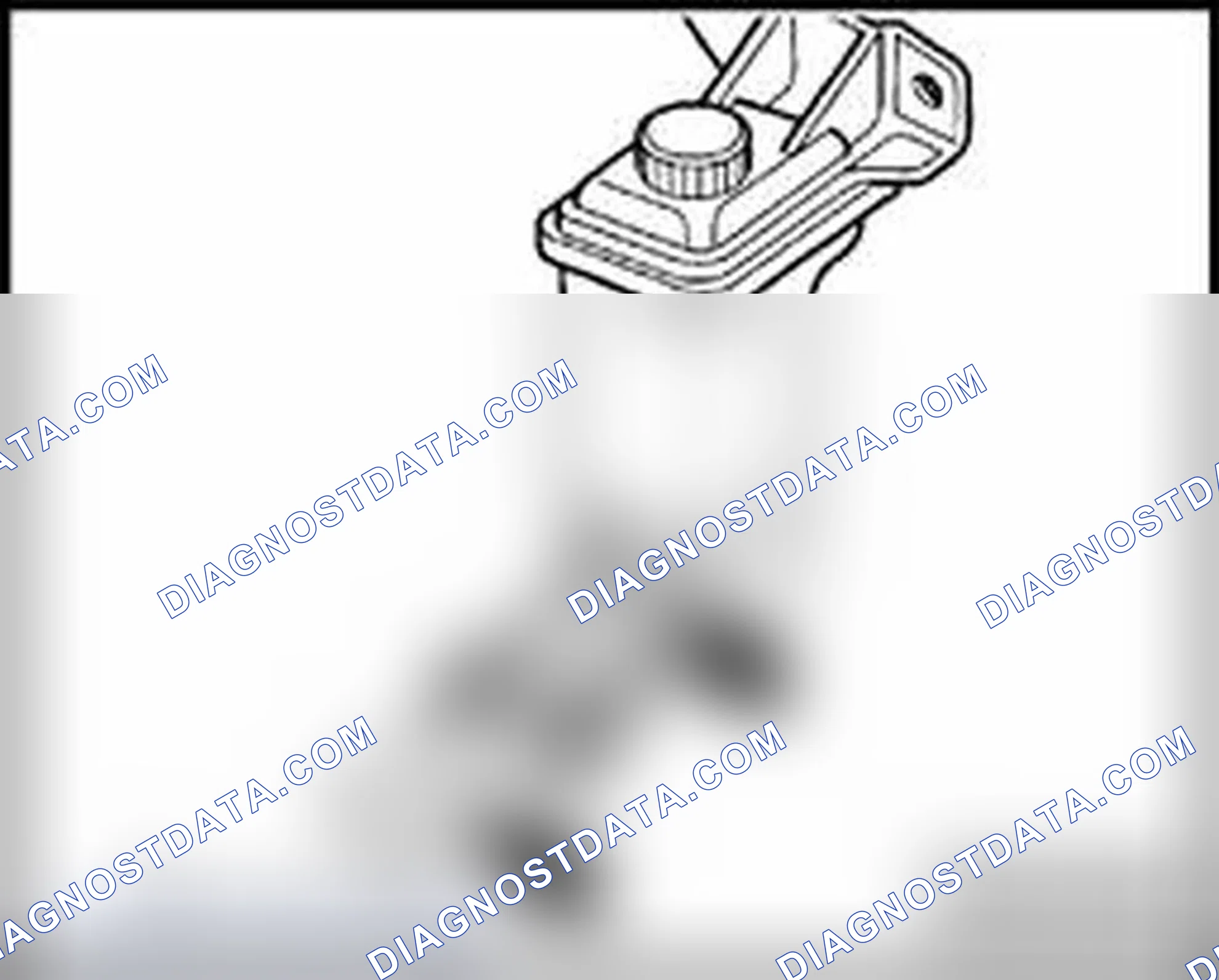 Scheme 367: Intake hose to power steering oil reservoir (applies to all engines), location