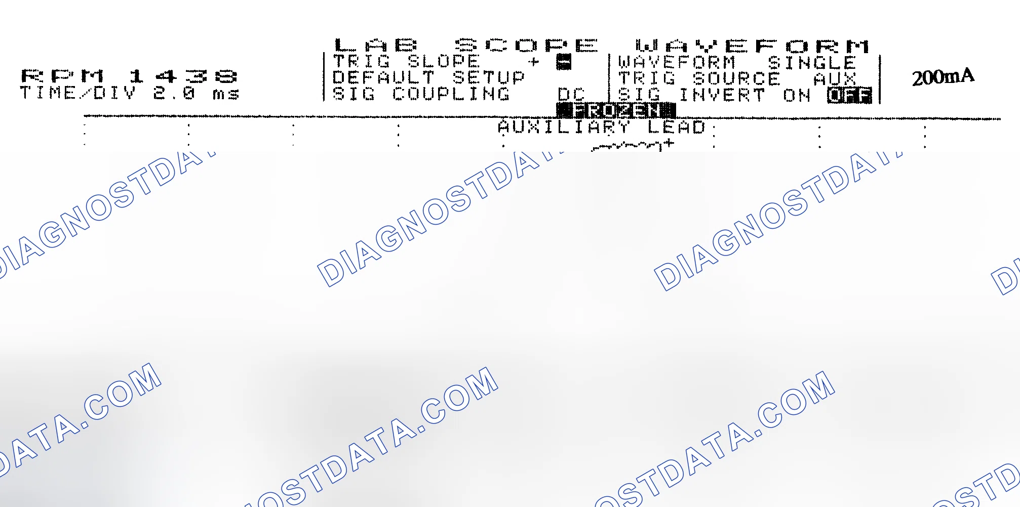 Scheme 15: Single Injector w/Normal Current Flow - Current Pattern