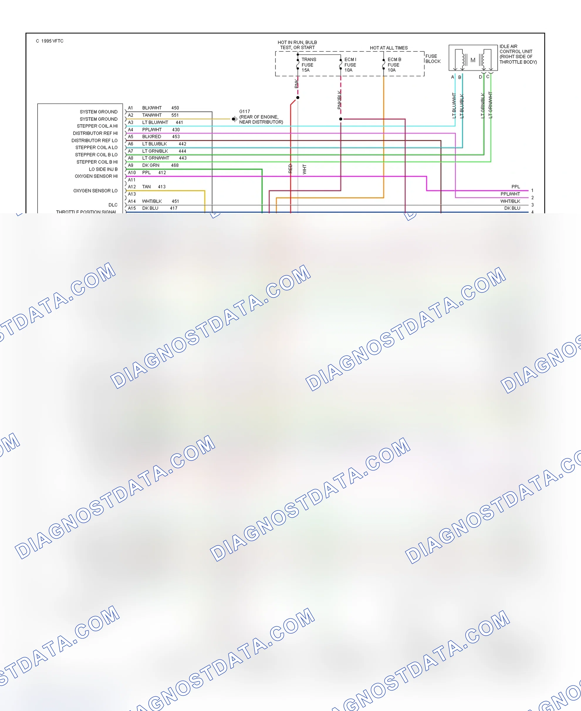 Scheme 106: Wiring Diagram (Van - 5.7L With 4L60-E - 1 Of 3)