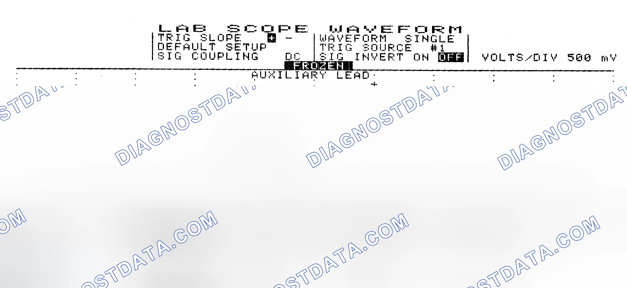 Scheme 10: Single Injector w/Excessive Current Flow - Current Pattern