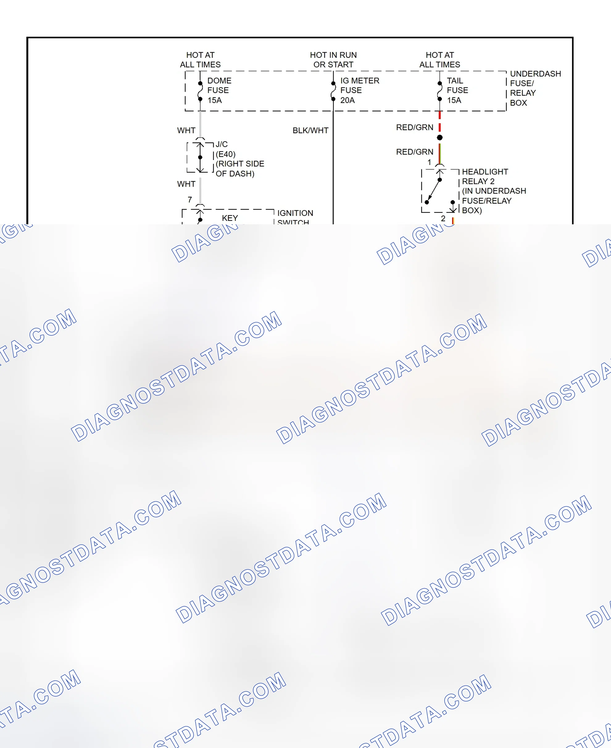 Scheme 2: Warning System Wiring Diagram (Grand Vitara)