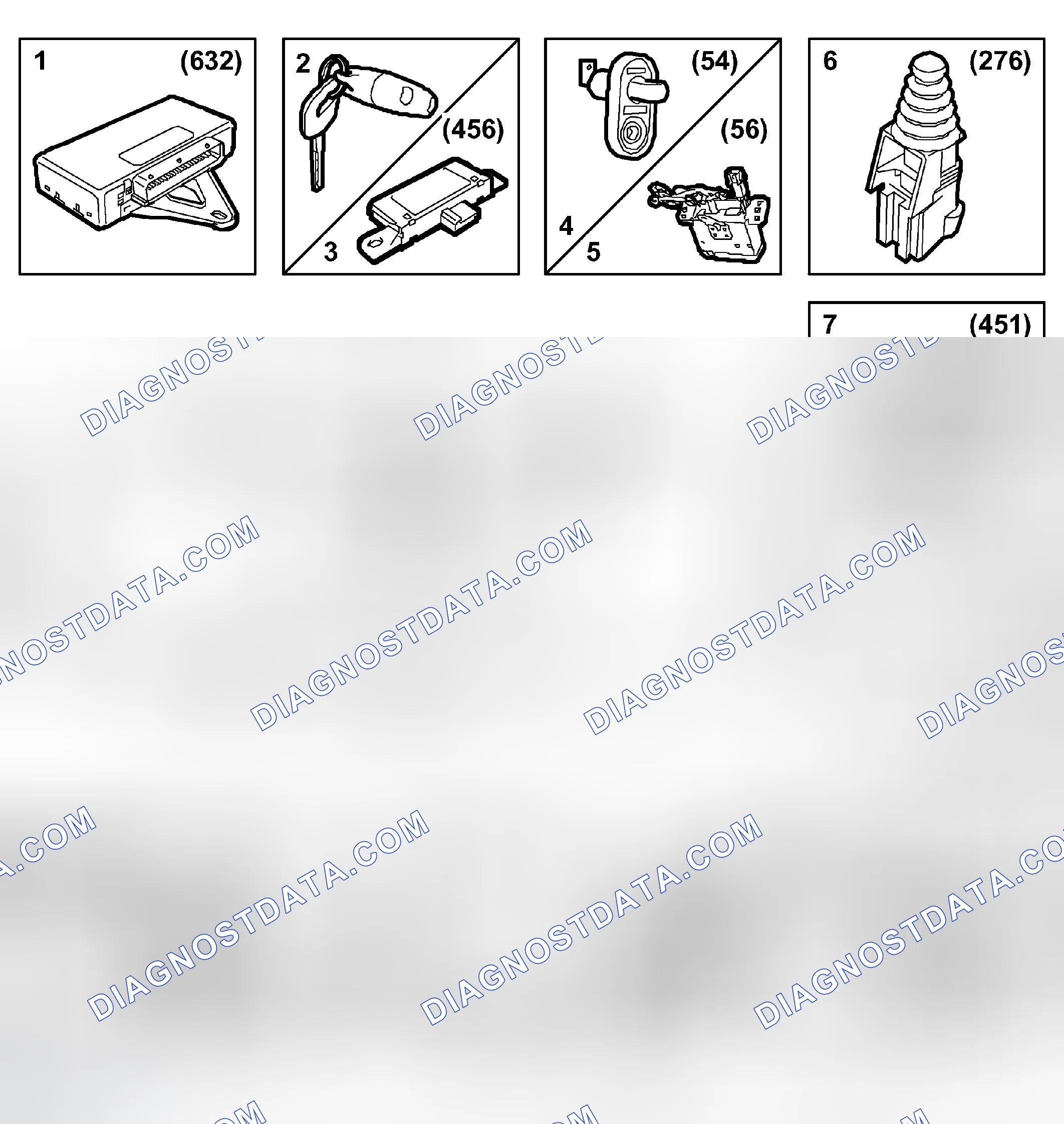 Scheme 61: Identifying Main Components, Anti-Theft Alarm
