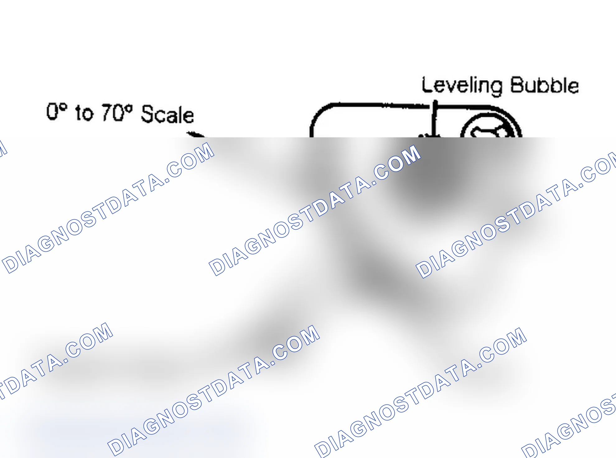 Scheme 2: Choke Valve Angle Gauge This gauge must be used to perform some adjustments.