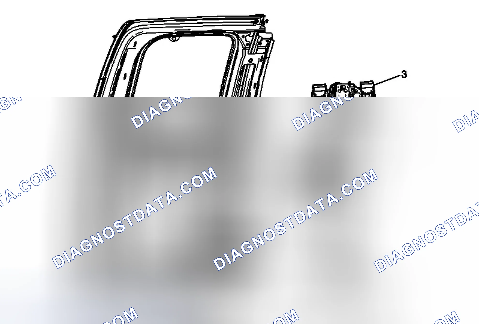 Scheme 30: Rear Side Door Window Regulator Replacement (Extended Cab, Power)