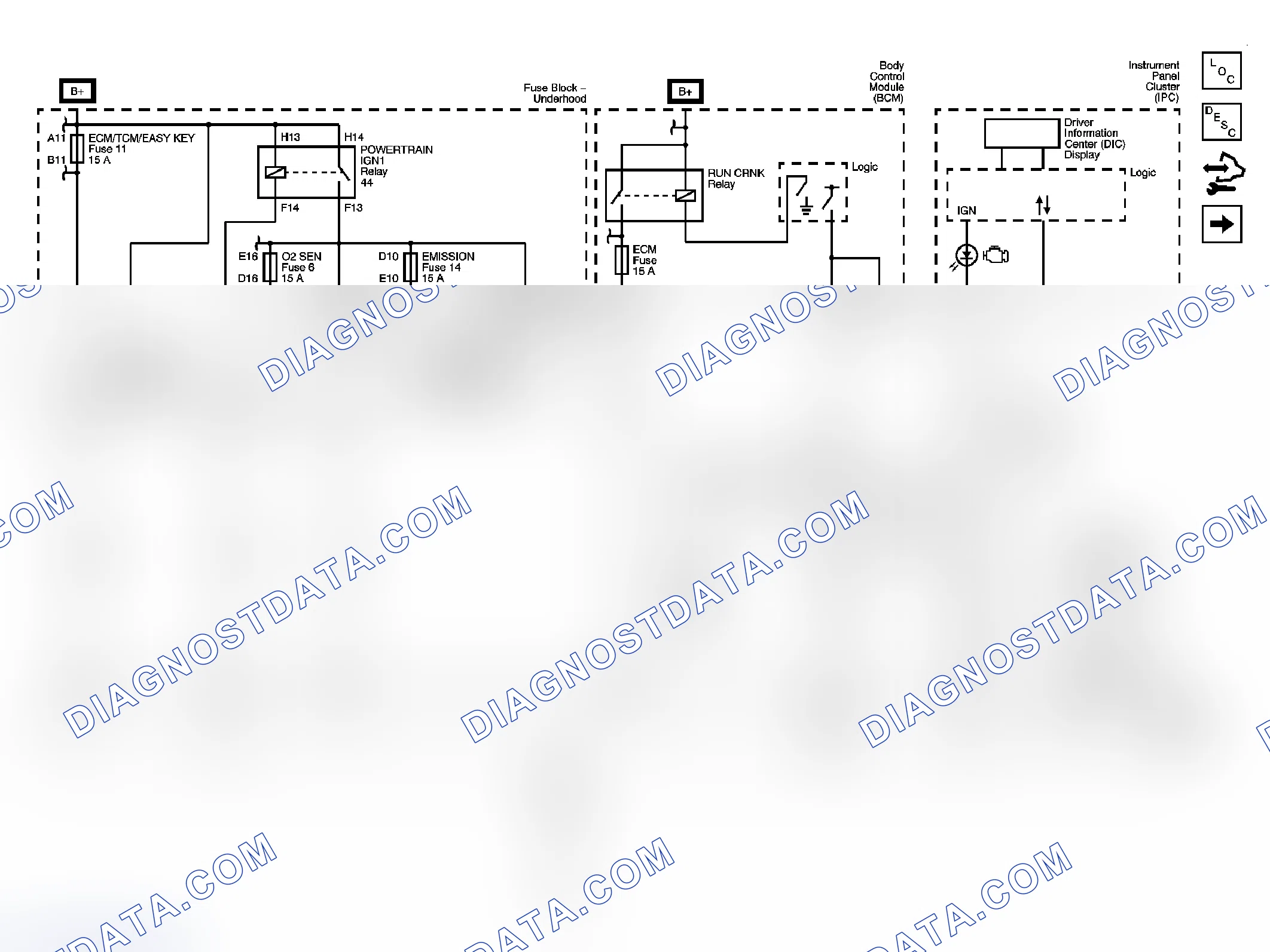 Scheme 16: Engine Controls Schematics (LS7)