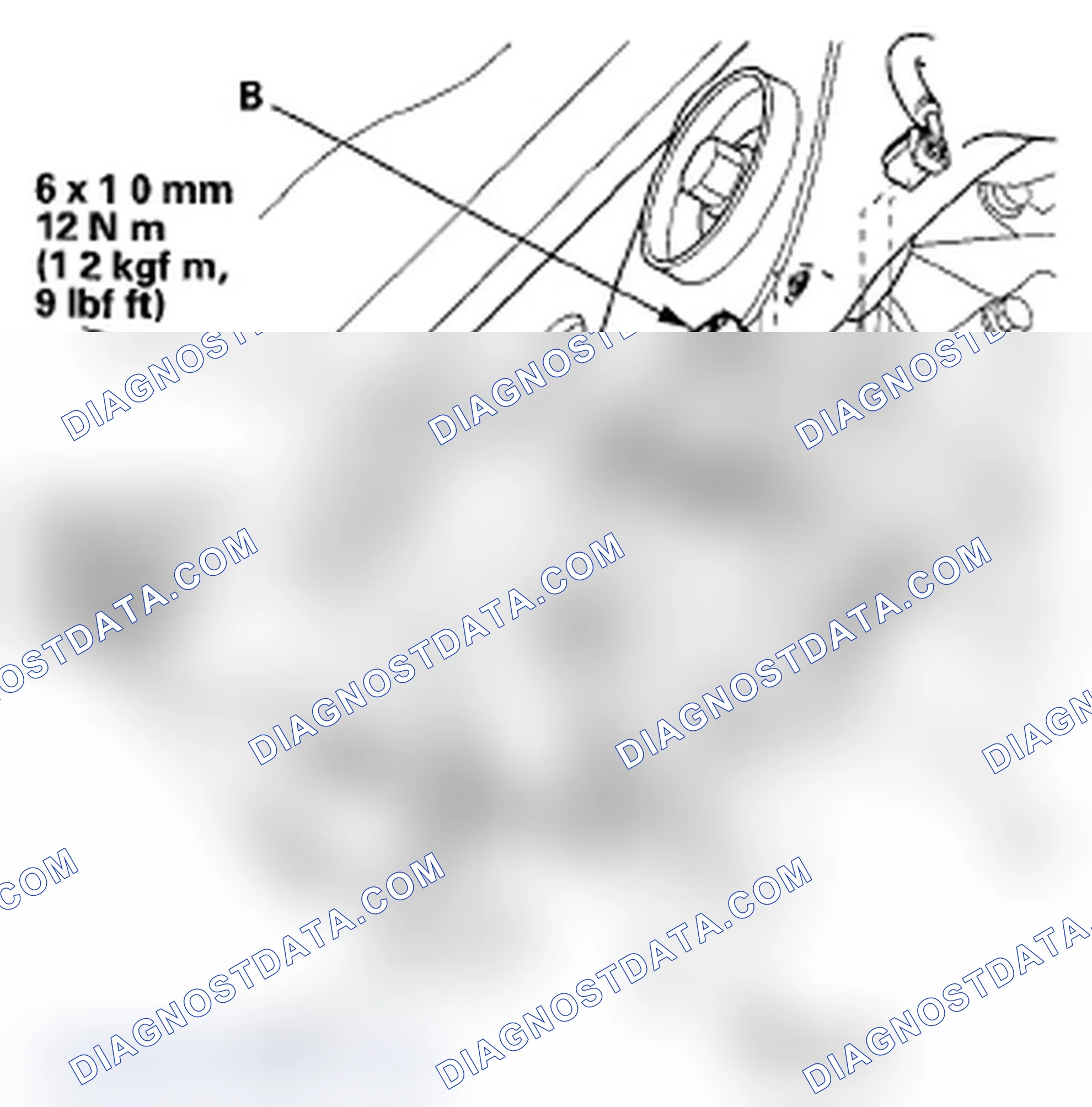 Scheme 105: Rear Differential Fluid Temperature Sensor Replacement