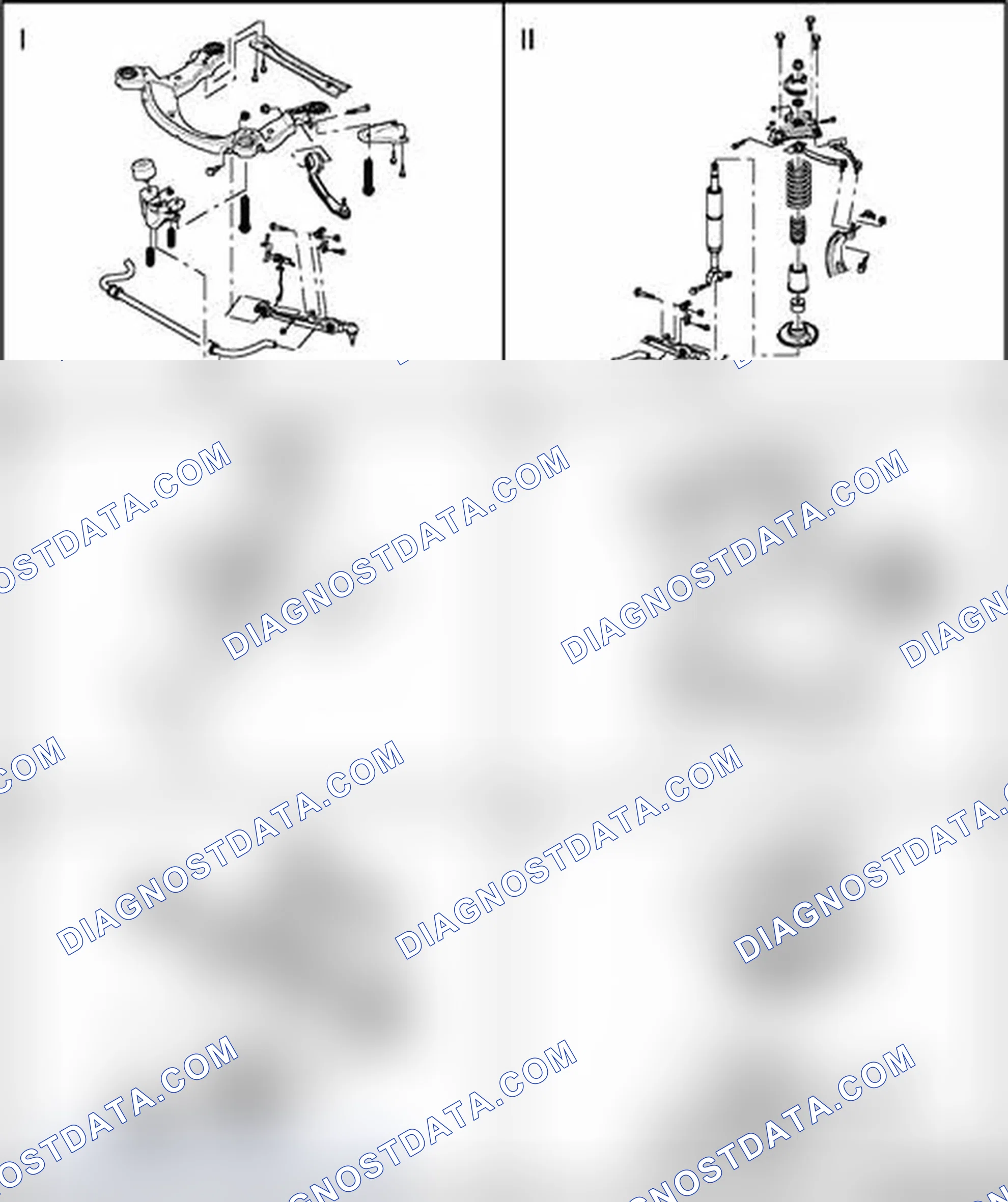 Scheme 17: Front axle, overview