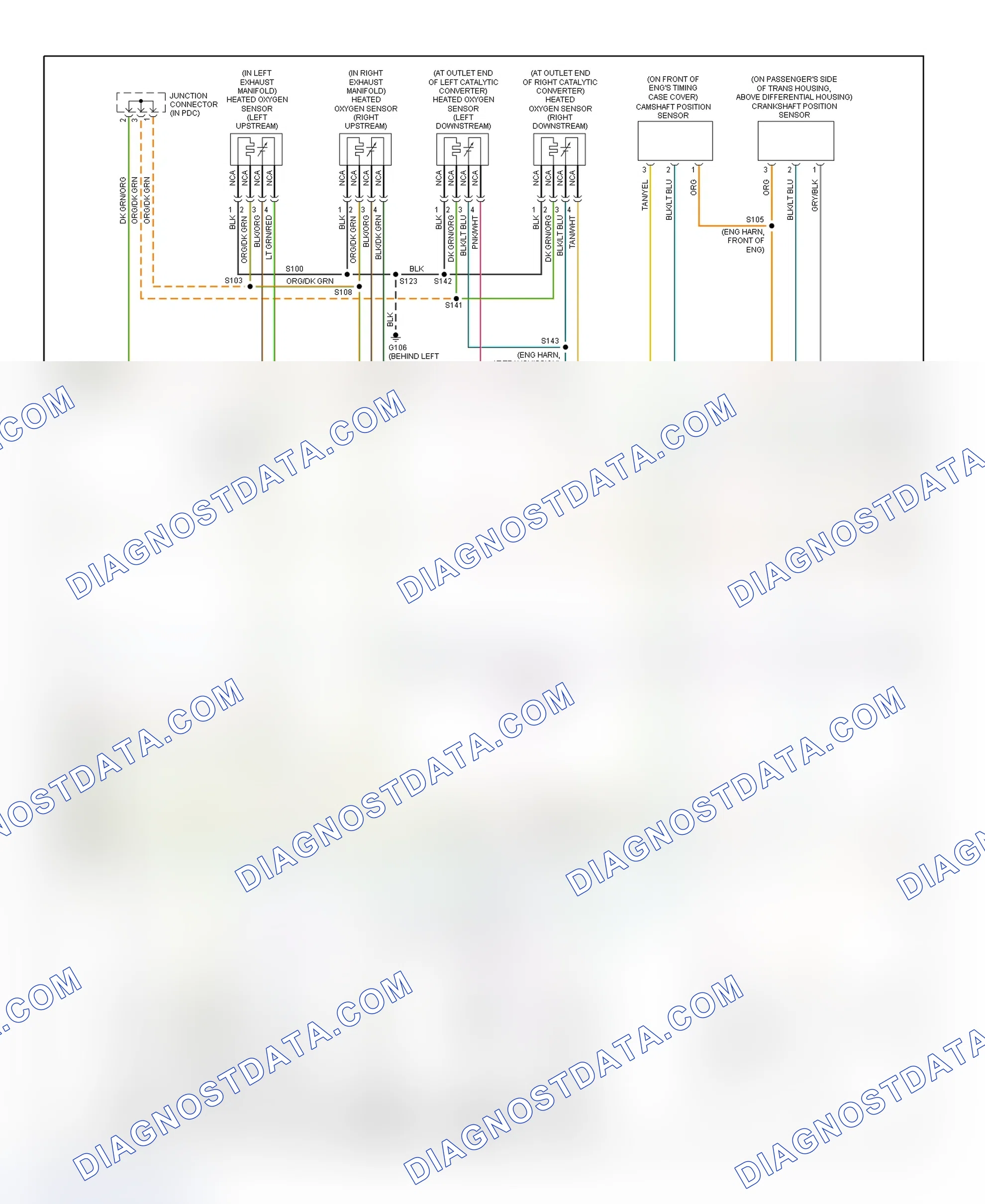 Scheme 23: PCM Wiring Diagram (Concorde & Intrepid - 2.7L - 2 Of 3)