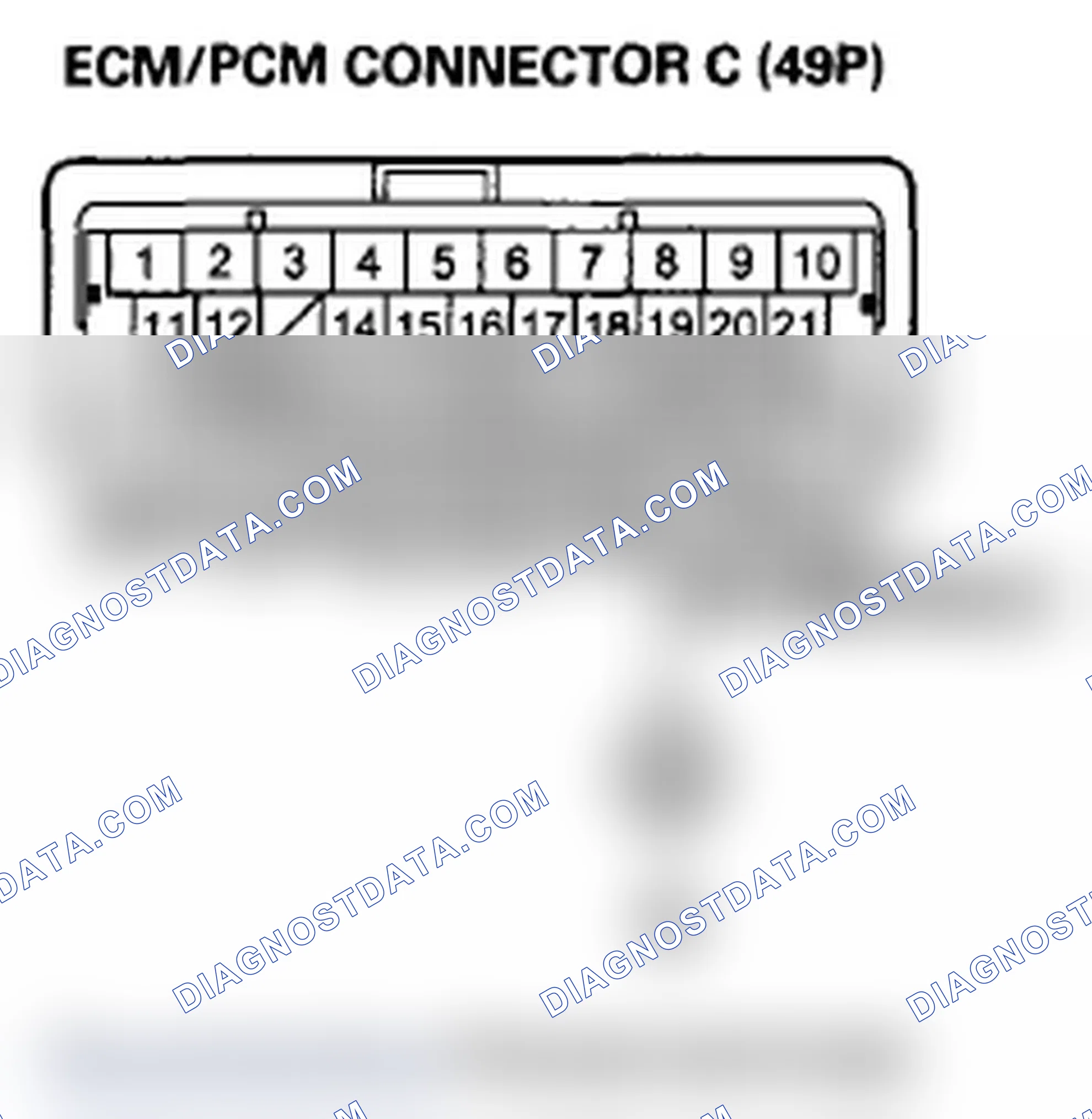 Scheme 60: DTC P0325: Knock Sensor Circuit Malfunction