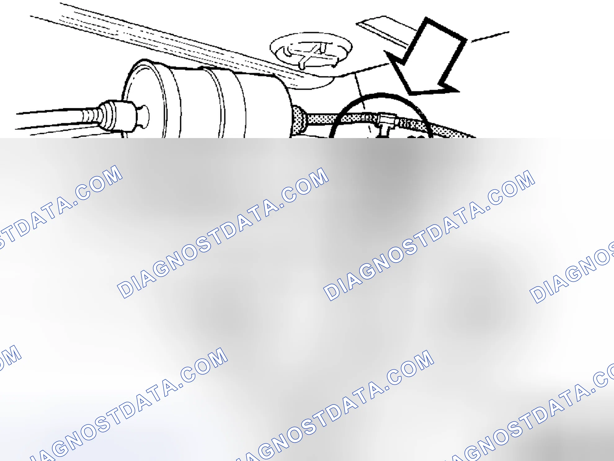 Scheme 103: Draining fuel system