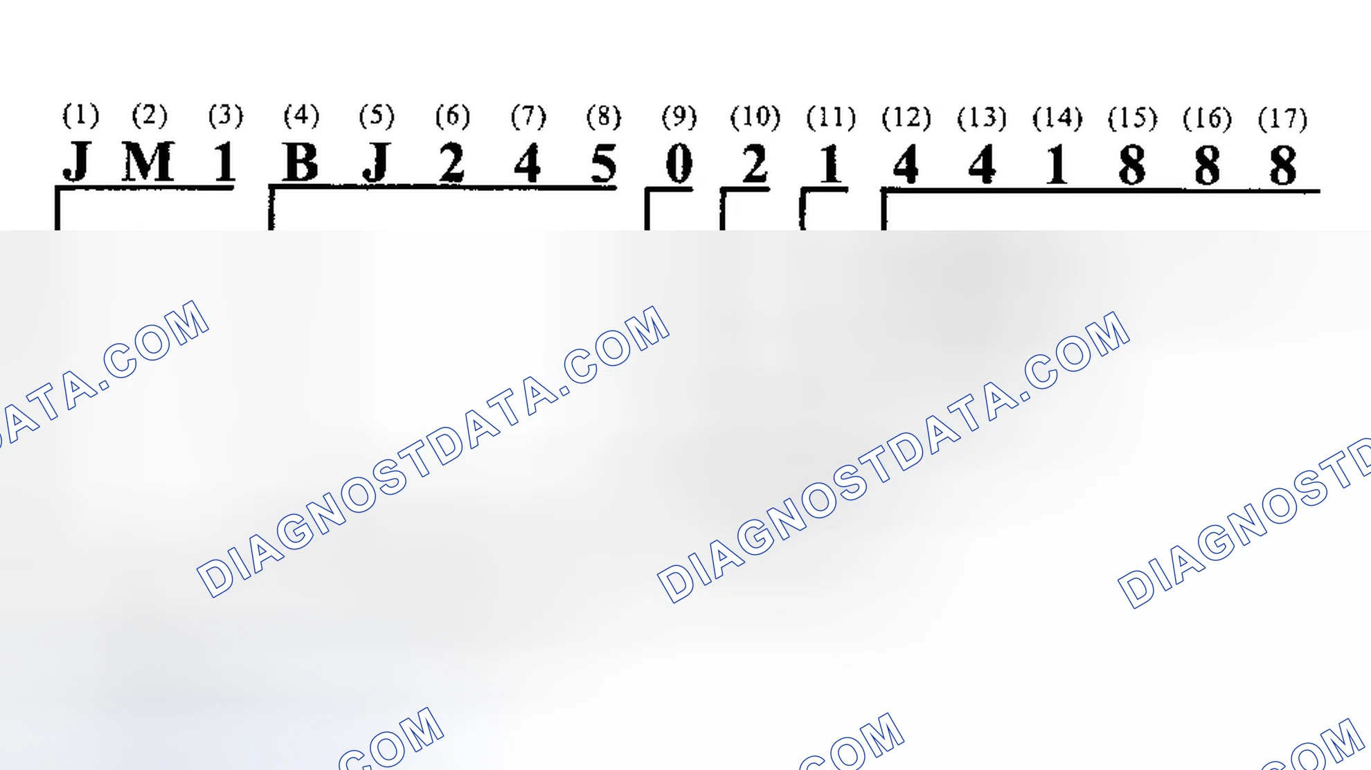Scheme 5: Production Sequence Number - Positions 12-17
