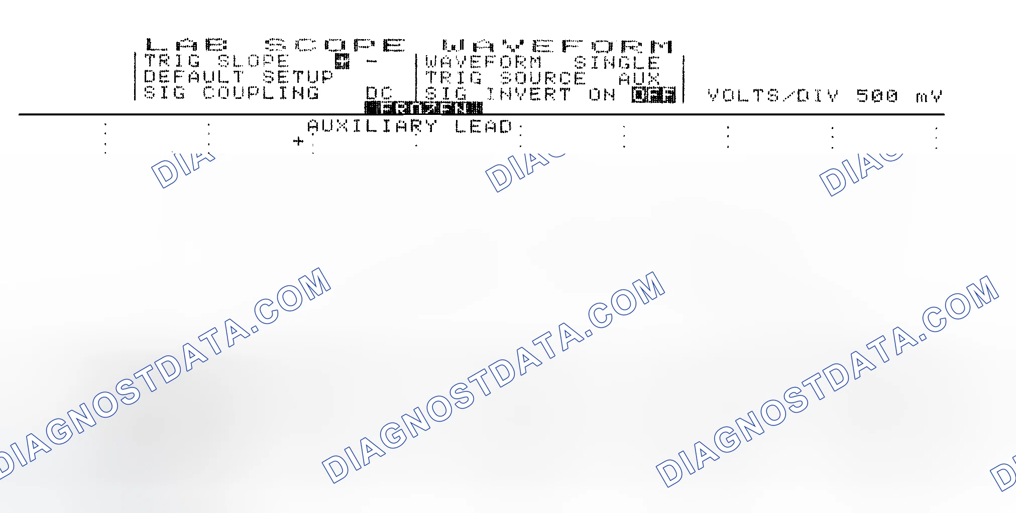 Scheme 14: Single Injector w/Excessive Current Flow - Current Pattern