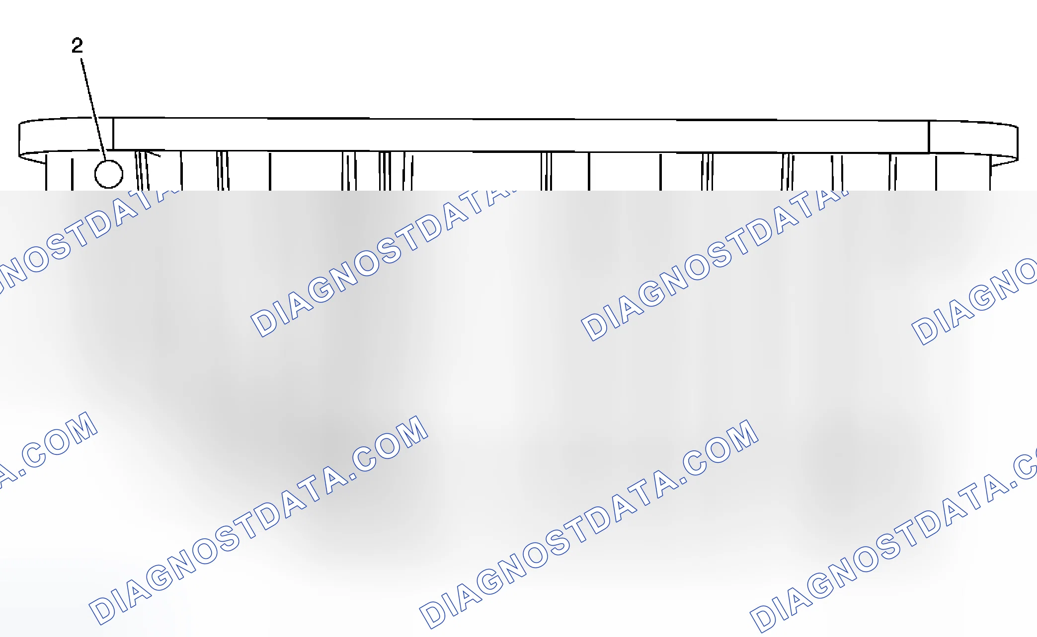 Scheme 37: Upper Oil Pan - Front View