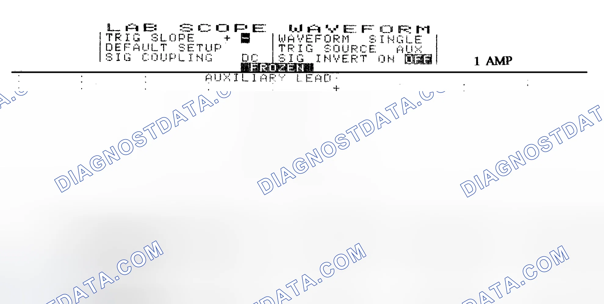 Scheme 20: Single Injector w/Normal Current Flow - Current Pattern