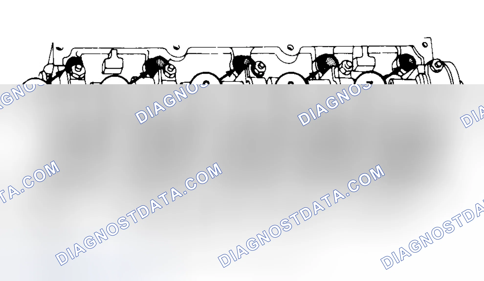 Scheme 7: Typical Cylinder Head Tightening or Loosening Sequence