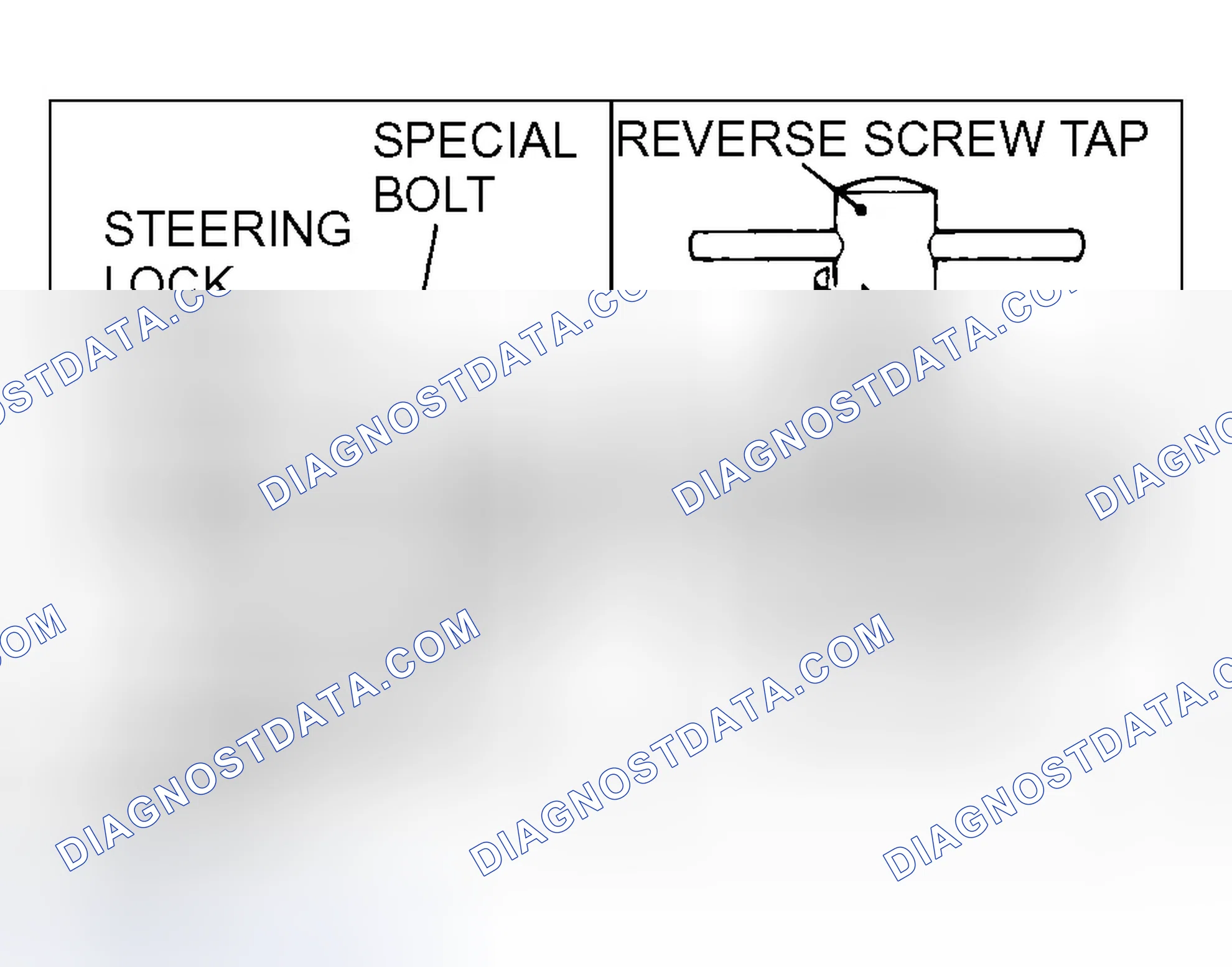 Scheme 85: << A >> SPECIAL BOLT REMOVAL