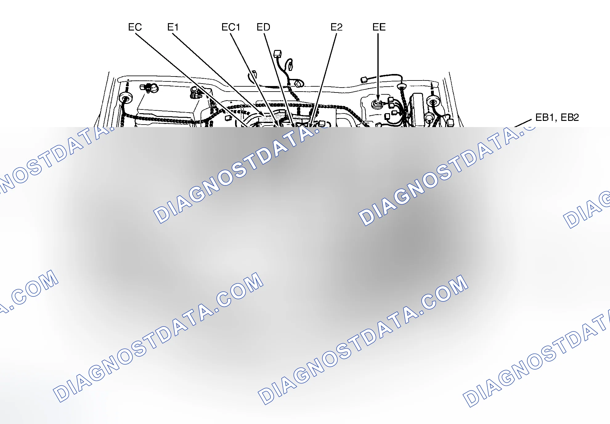 Scheme 7: Engine Compartment (4.0L)