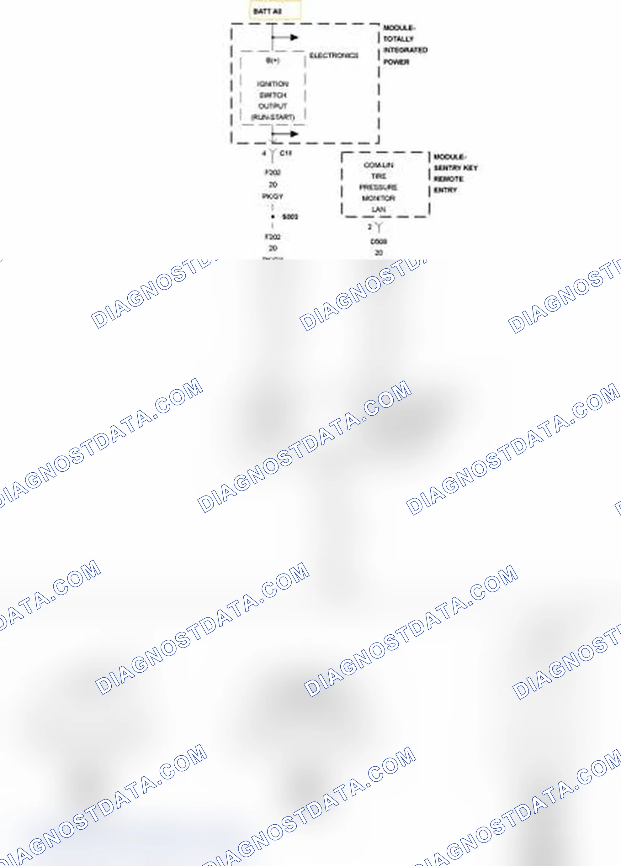 Scheme 27: C1508-LEFT REAR TIRE PRESSURE TRIGGER MODULE PERFORMANCE