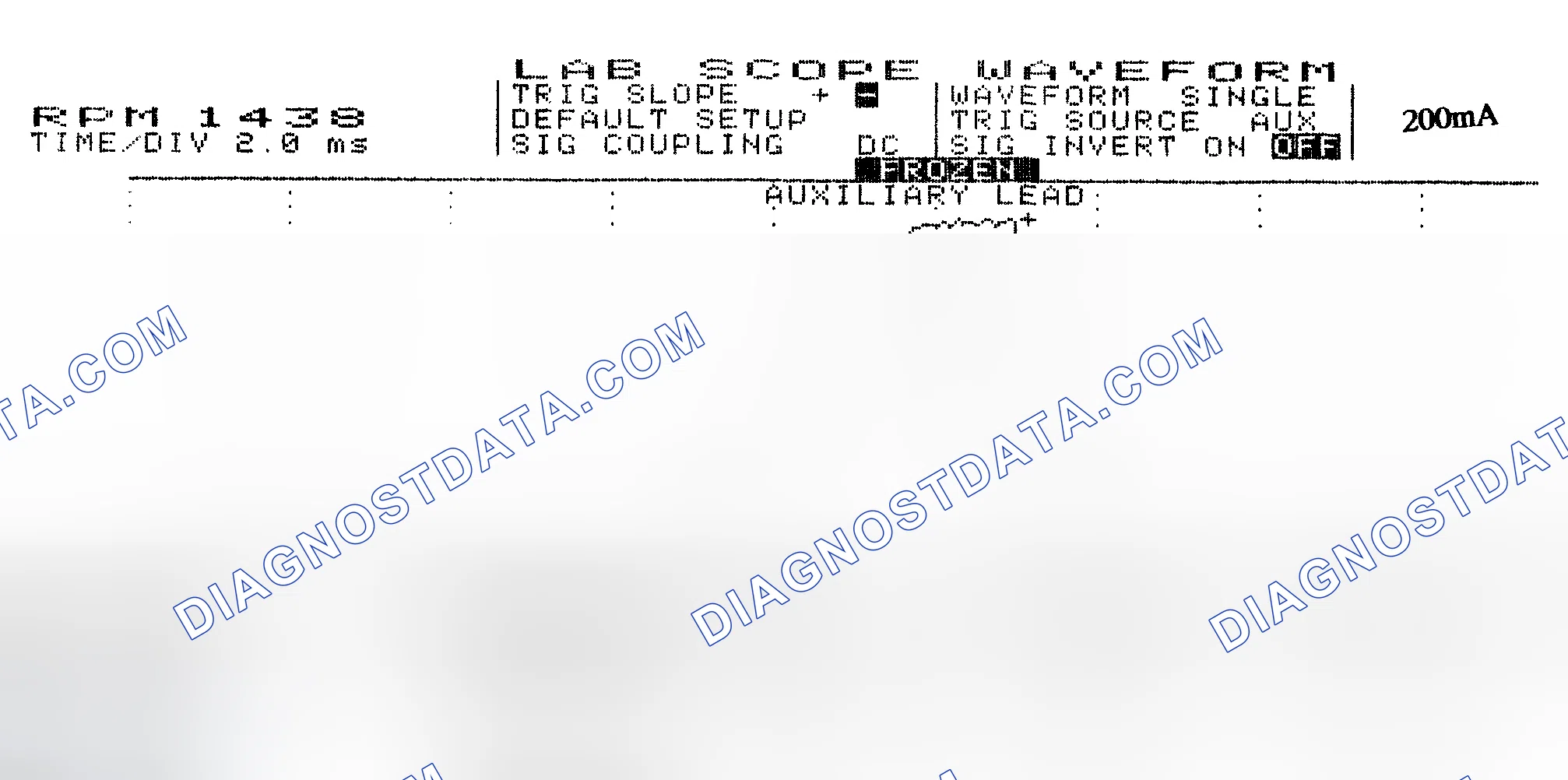 Scheme 15: Single Injector w/Normal Current Flow - Current Pattern