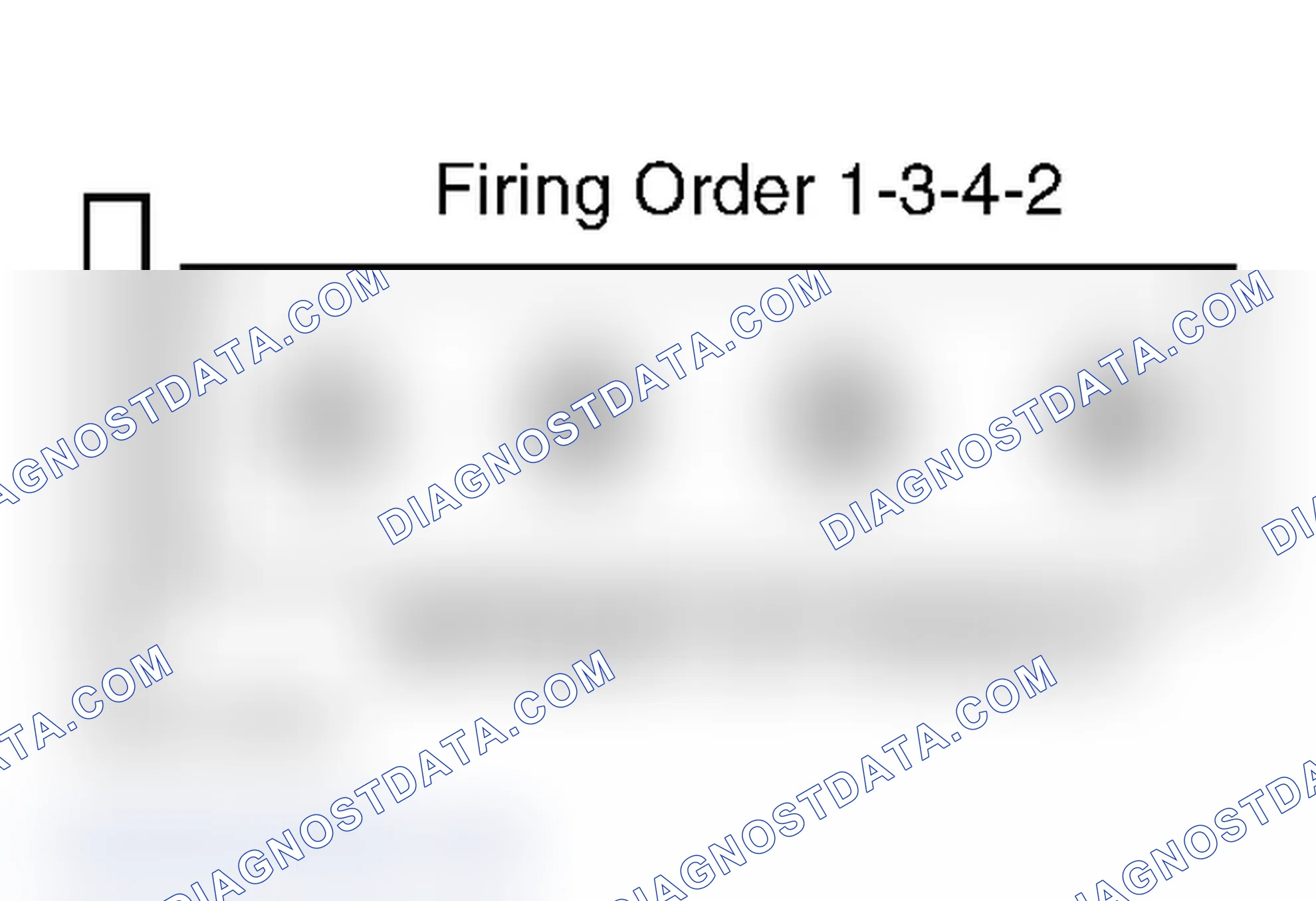Scheme 1: Firing Order (1.8L, 1.9L, 2.2L & 2.4L)