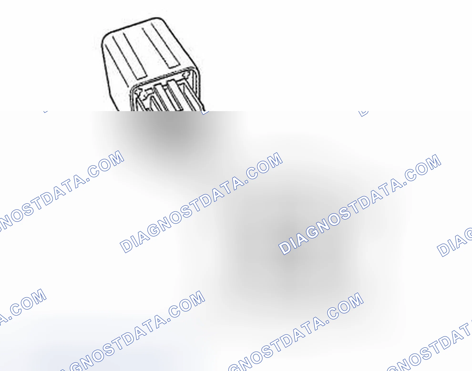 Scheme 7: Check Continuity Between Terminals (Front Blower Motor Relay, Type 3)