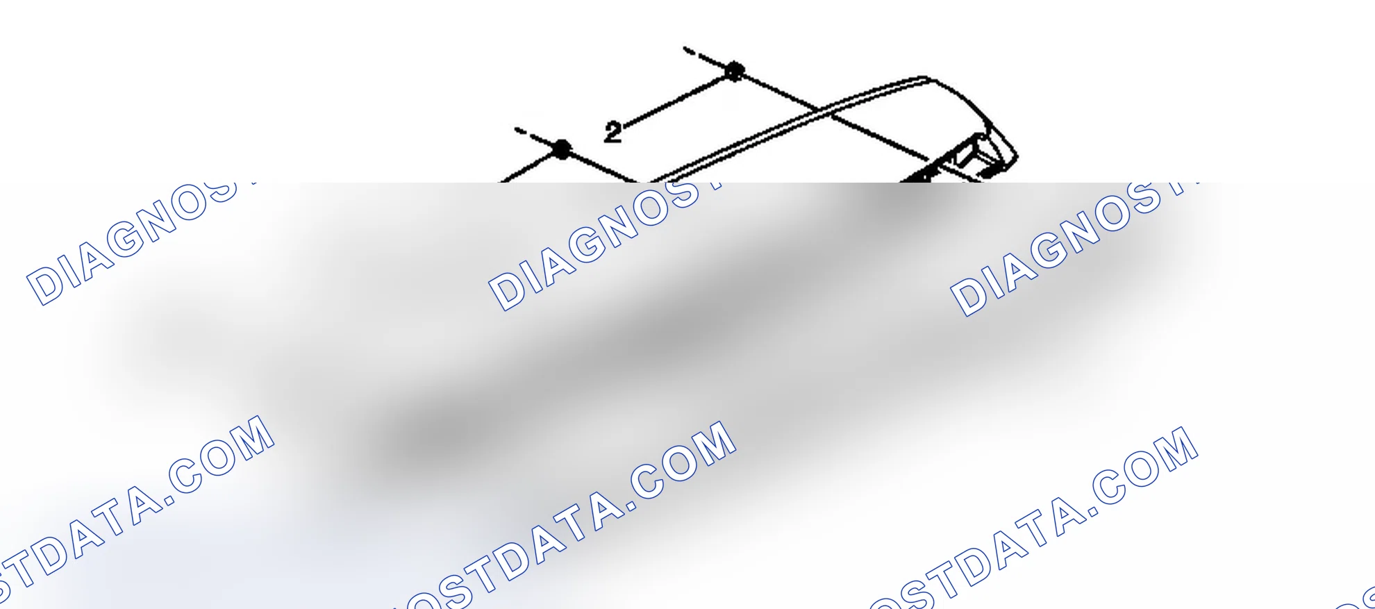Scheme 69: High Mount Stop Lamp Replacement (Escalade)