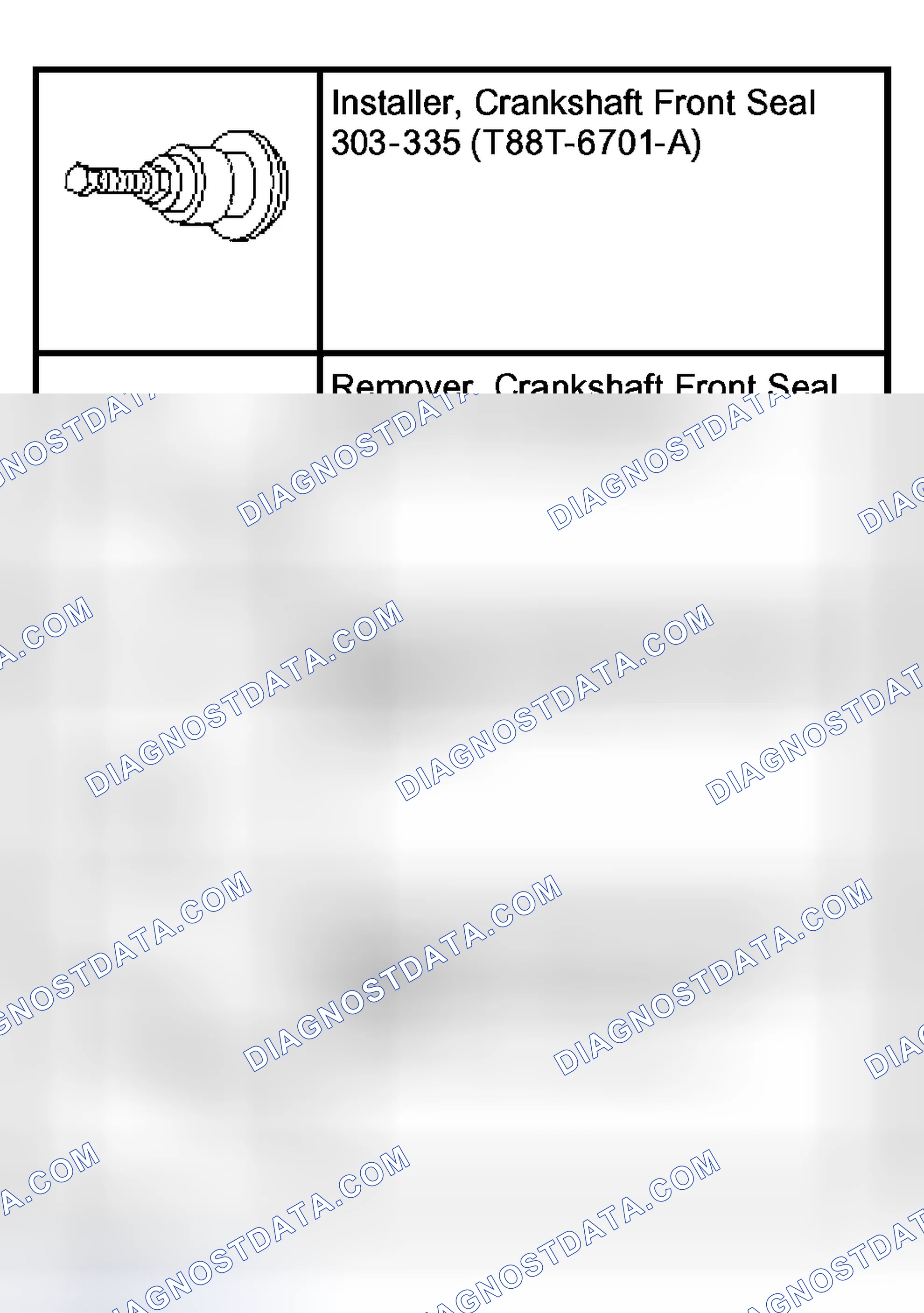 Scheme 1126: Crankshaft Front Seal