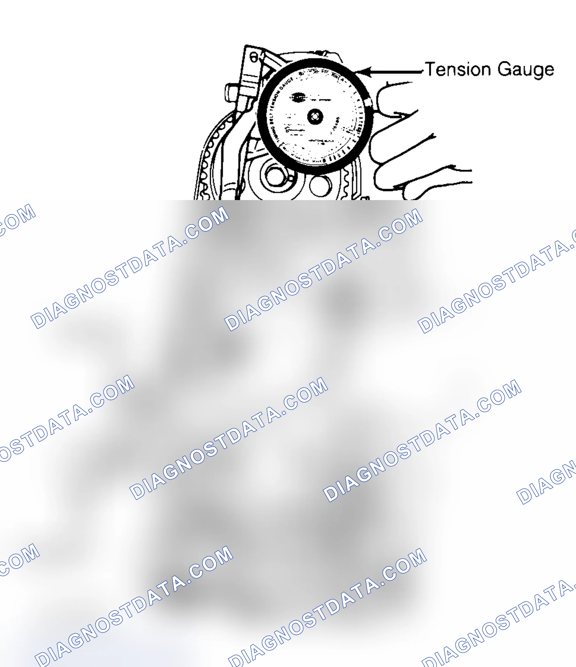Scheme 3: Adjusting Typical Timing Belt Tension