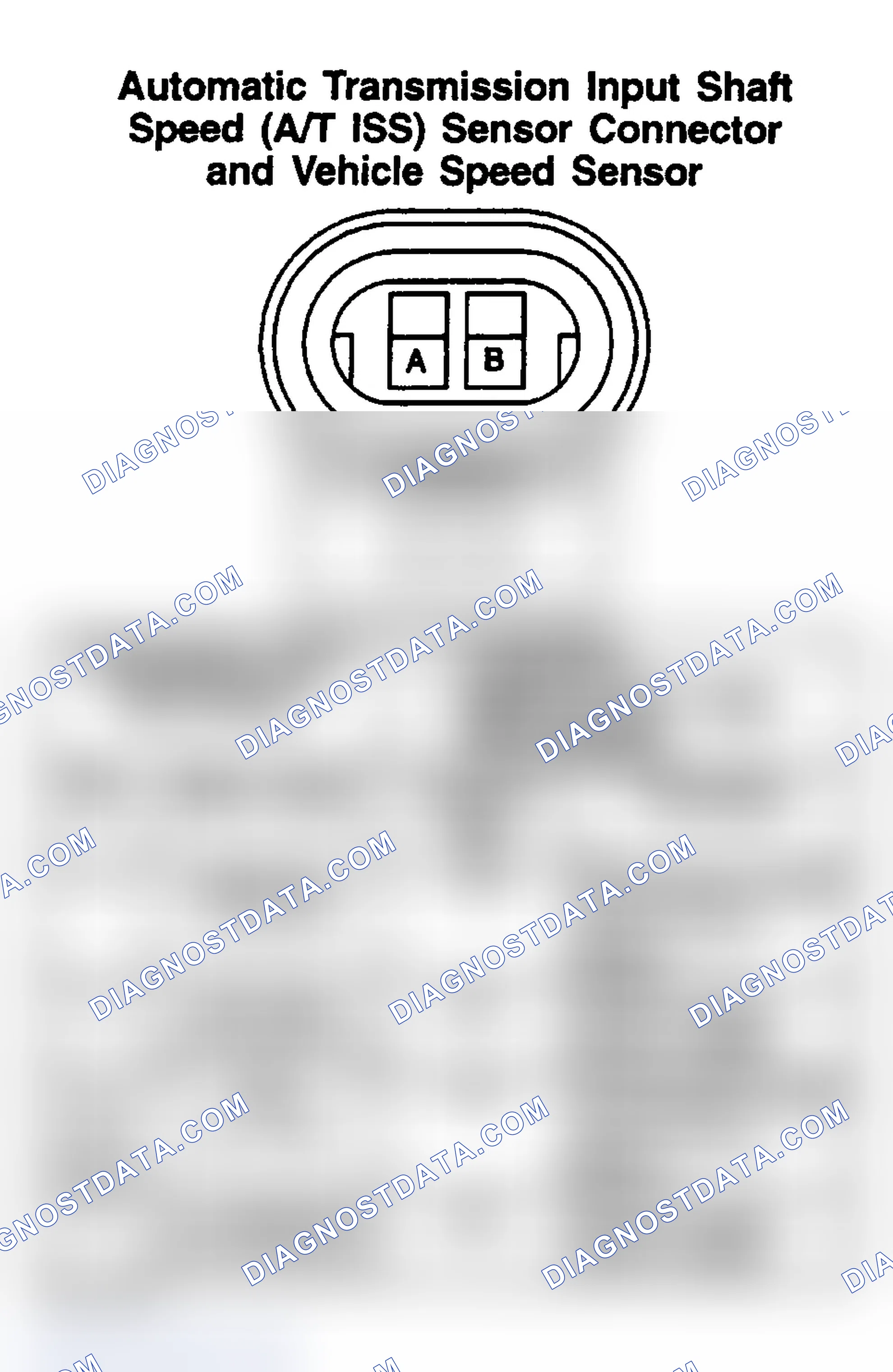 Scheme 117: AUTOMATIC TRANSMISSION INPUT SHAFT SPEED (A/T ISS) SENSOR & VEHICLE SPEED SENSOR