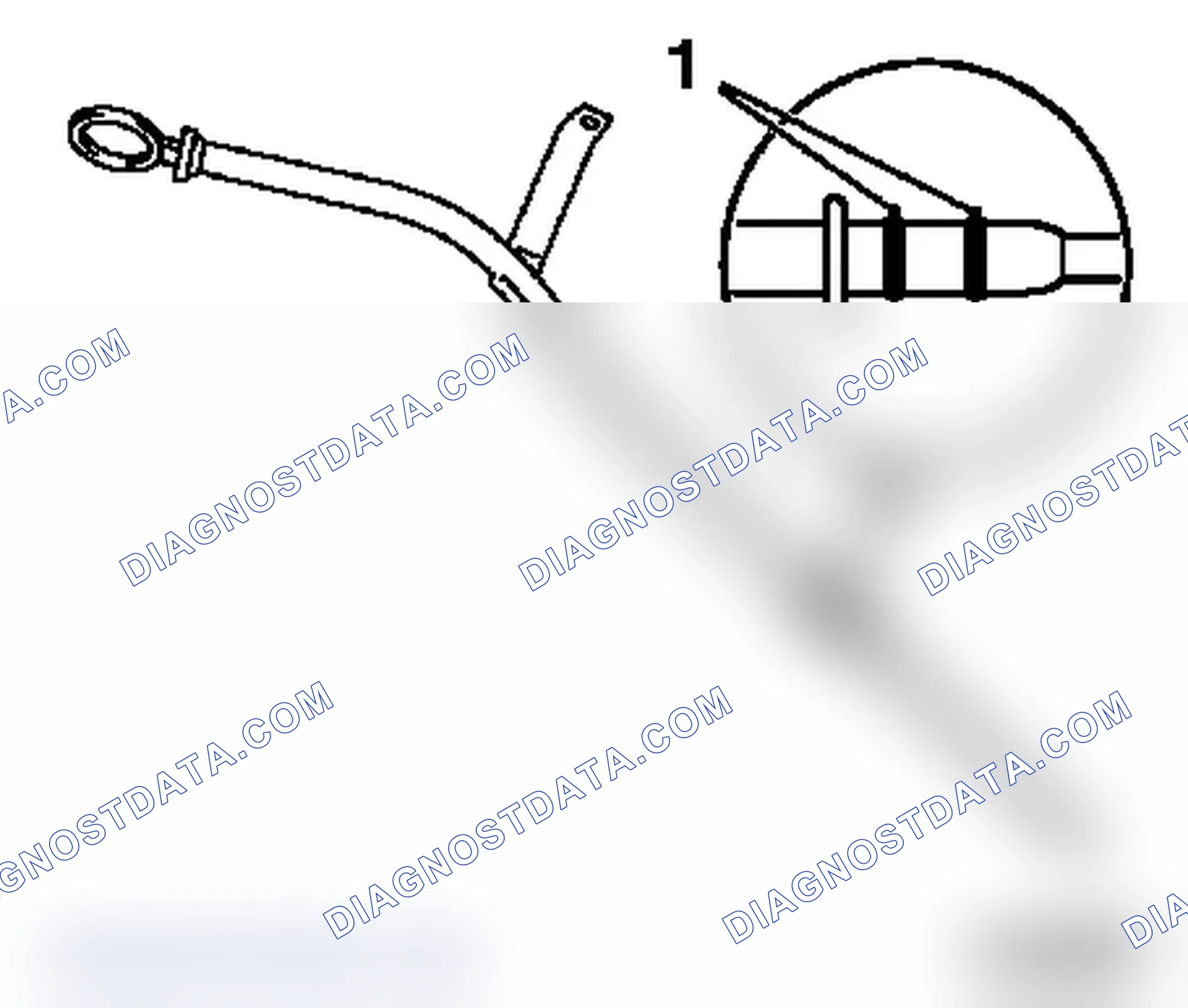 Replace Oil Dipstick Guide Tube