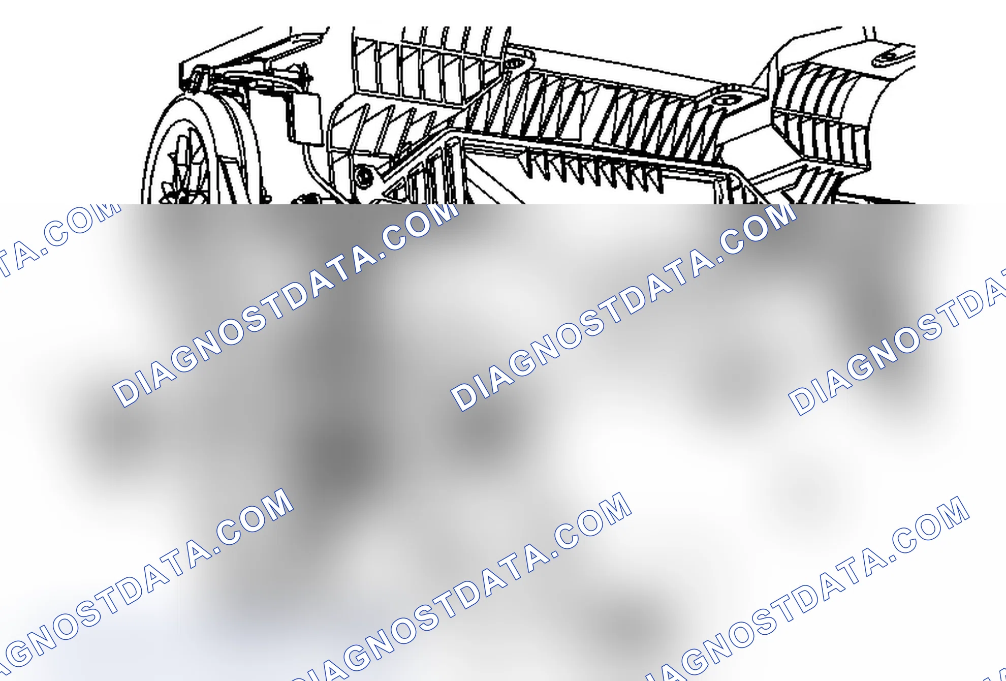 Scheme 72: Duct Air Temperature Sensor Replacement - Lower Left Side